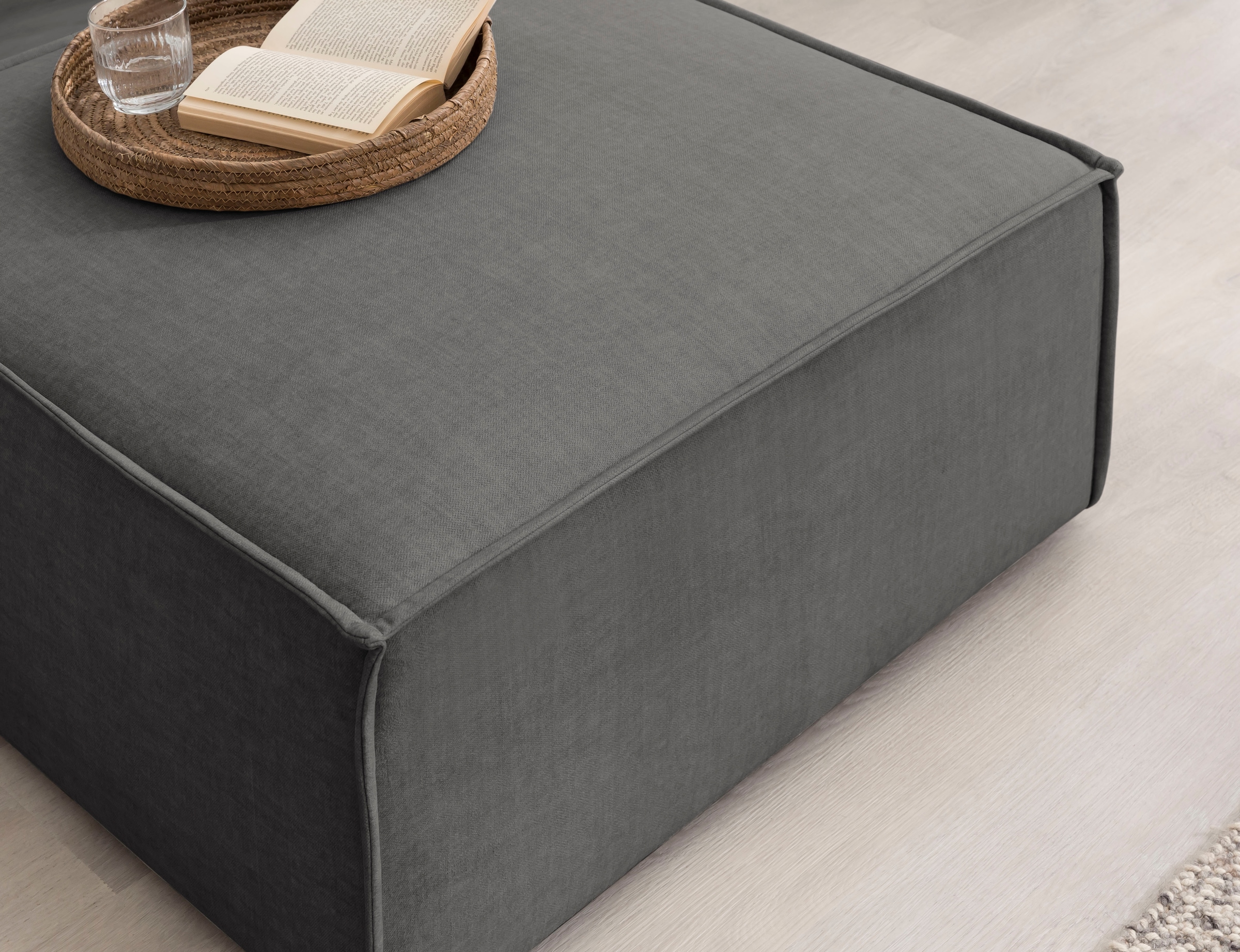 Home affaire Hocker »SHERWOOD«, passend zur Polster-Serie SHERWOOD