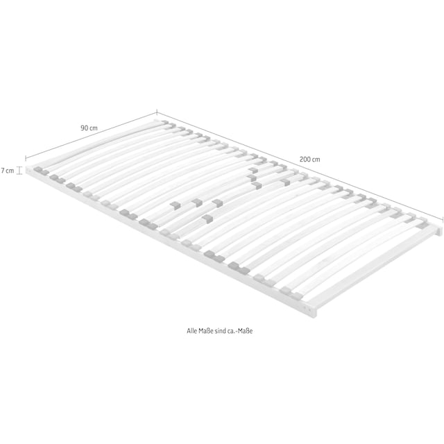 Vipack Lattenrost »Vipack Lattenrost«, 26 Schichtholzfederleisten,  Schlafkomfort, unterschiedliche Breiten | BAUR