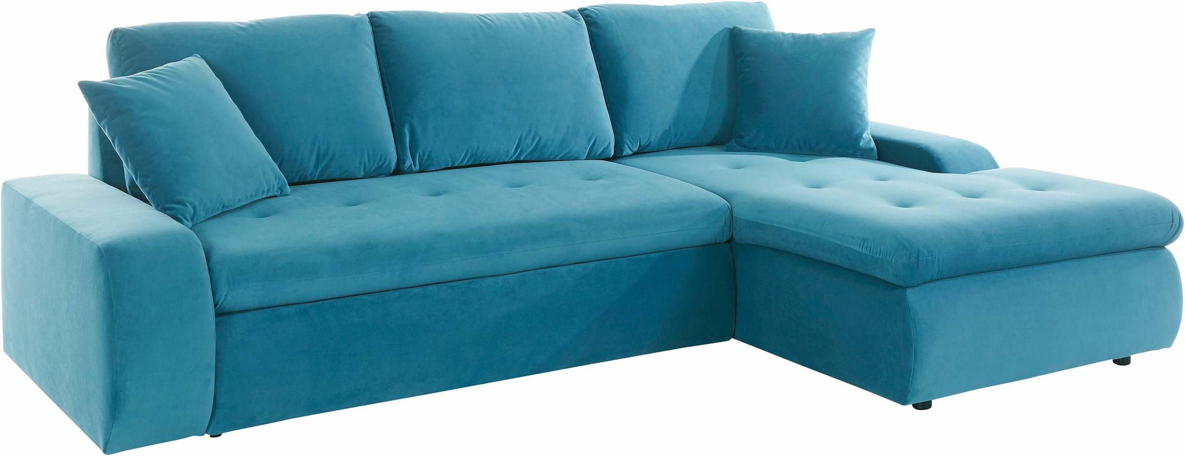 TRENDMANUFAKTUR Ecksofa »Indie II, tolle Detailverarbeitung, bequem und komfortabel im Sitz«, XL und XXL, wahlweise mit Bettfunktion, L-Form