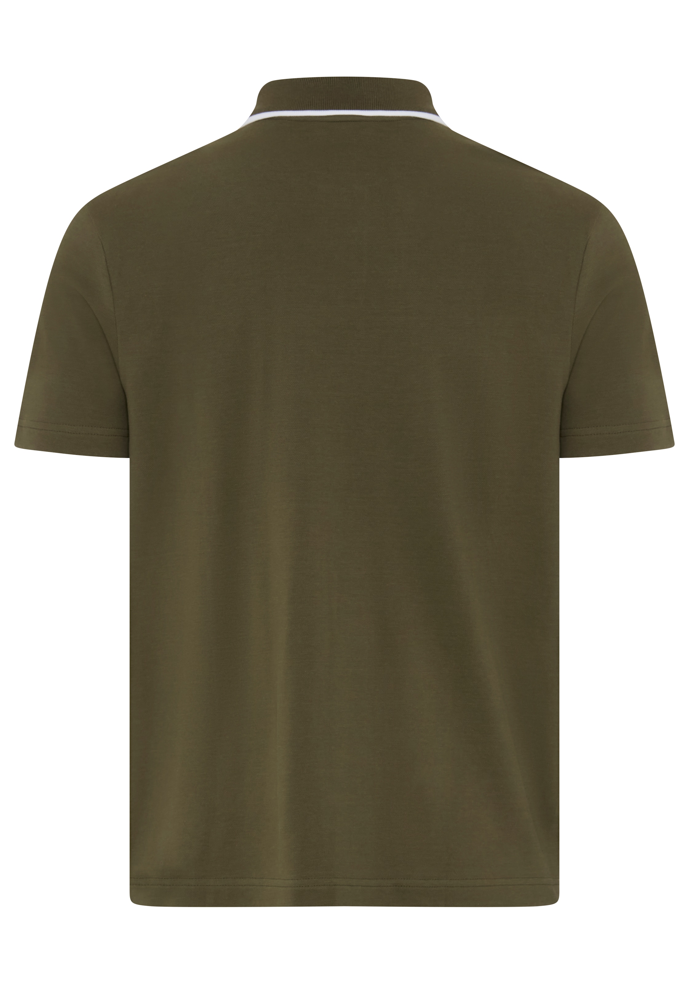 BOSS ORANGE Poloshirt »Passerford« Polokragen mit kontrastfarbigem Streifen, Regular Fit, reine Baumwolle