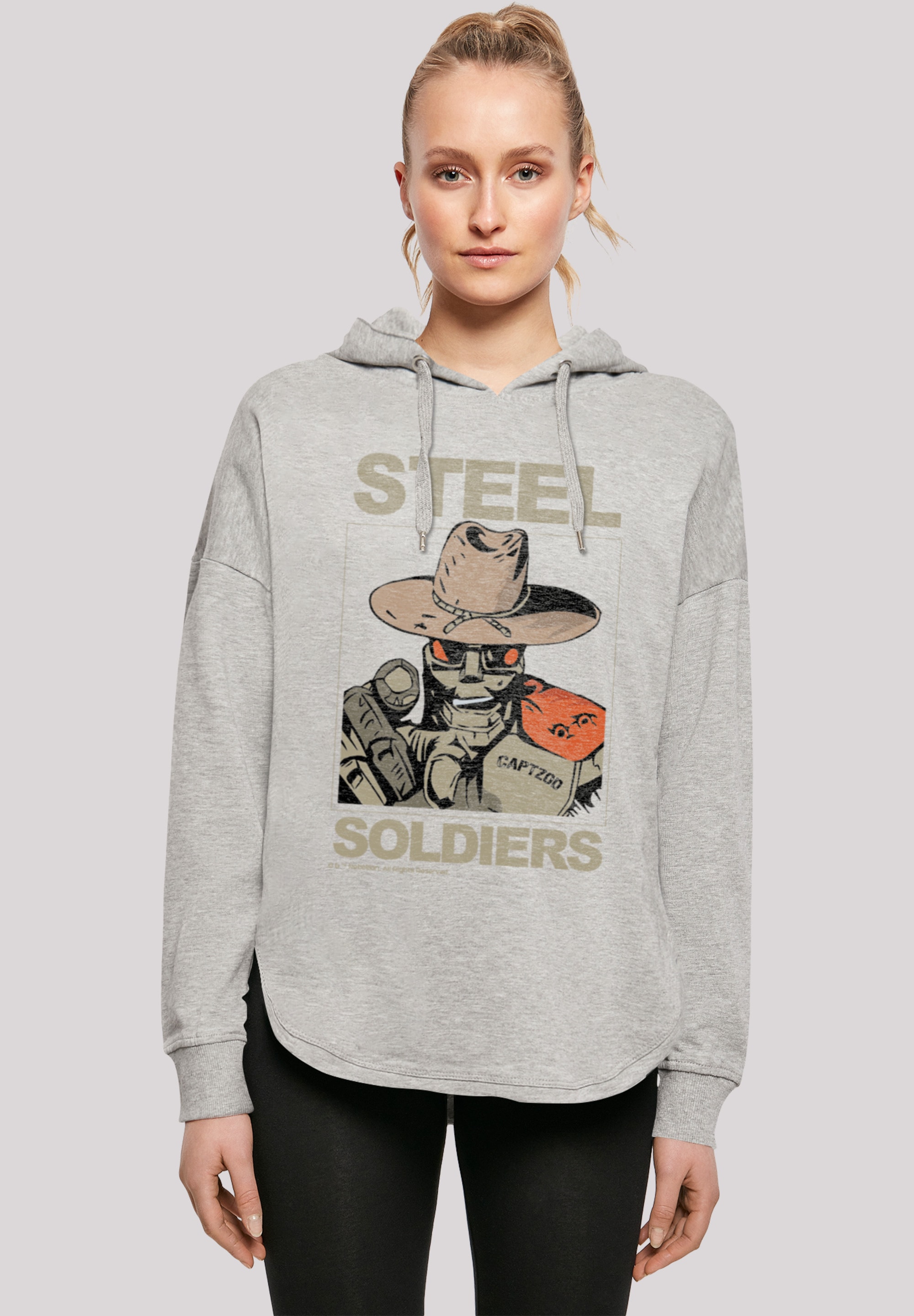 F4NT4STIC Kapuzenpullover "Retro Gaming STEEL SOLDIERS", Print günstig online kaufen