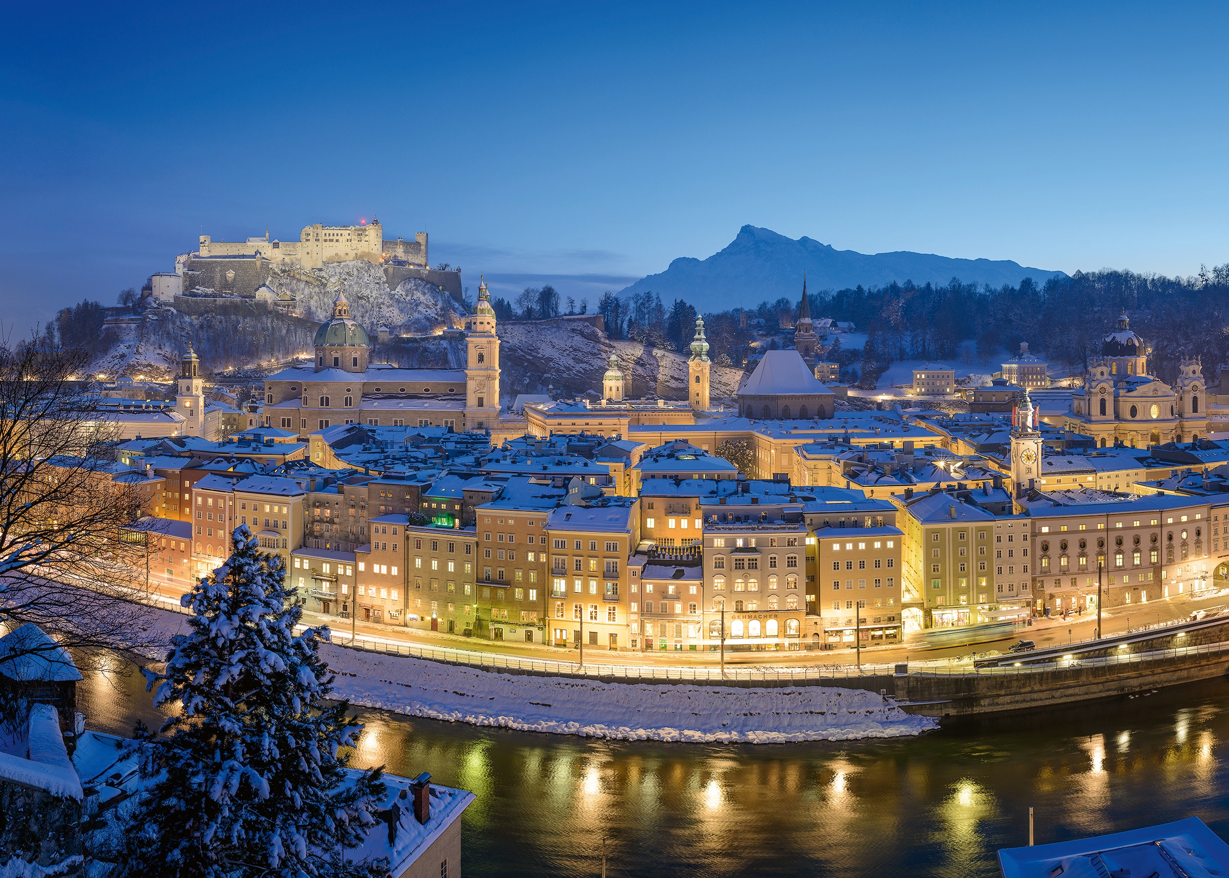 Ravensburger Puzzle »Österreich Collection, Salzburger Abendstimmung«, Made in Germany