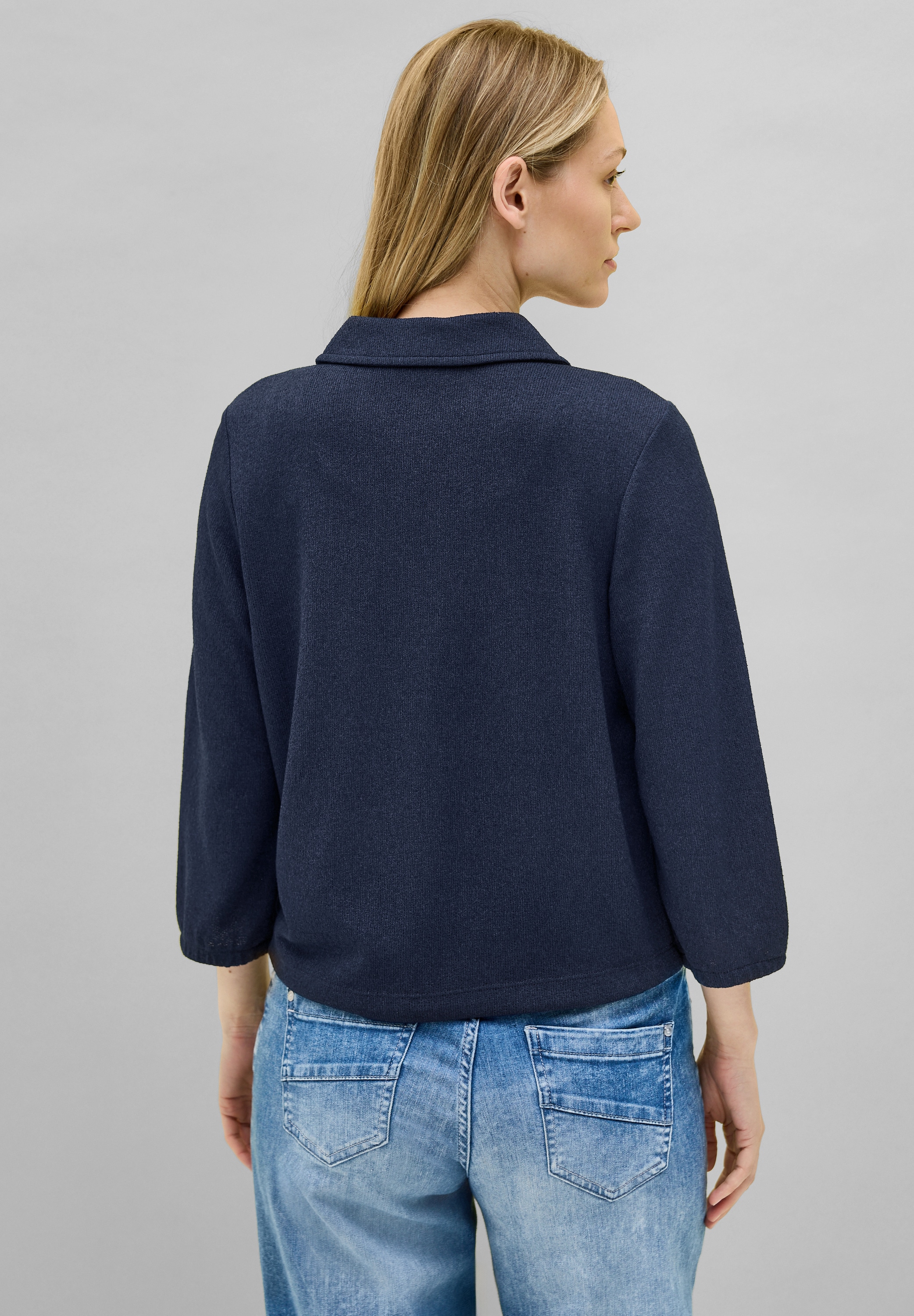 Cecil Cardigan, aus elastischem Materialmix