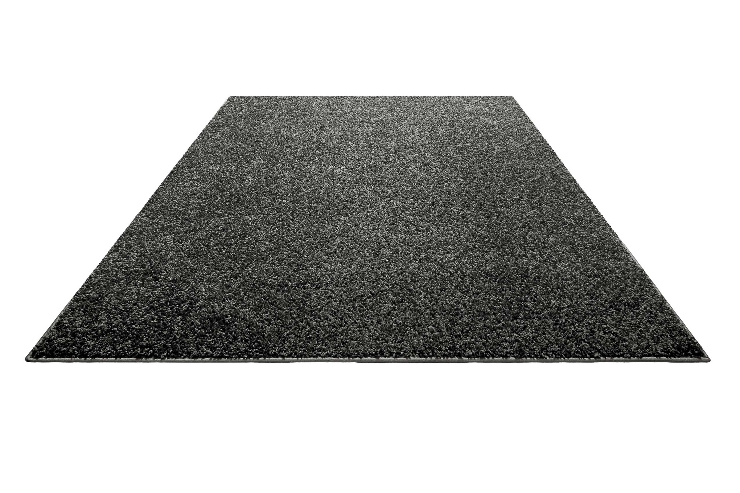 Homie Living Teppich »Gino«, rund, 30 mm Höhe, Hochflor, gewebt, weich, uni, Wohnzimmer, Schlafzimmer, waschbar