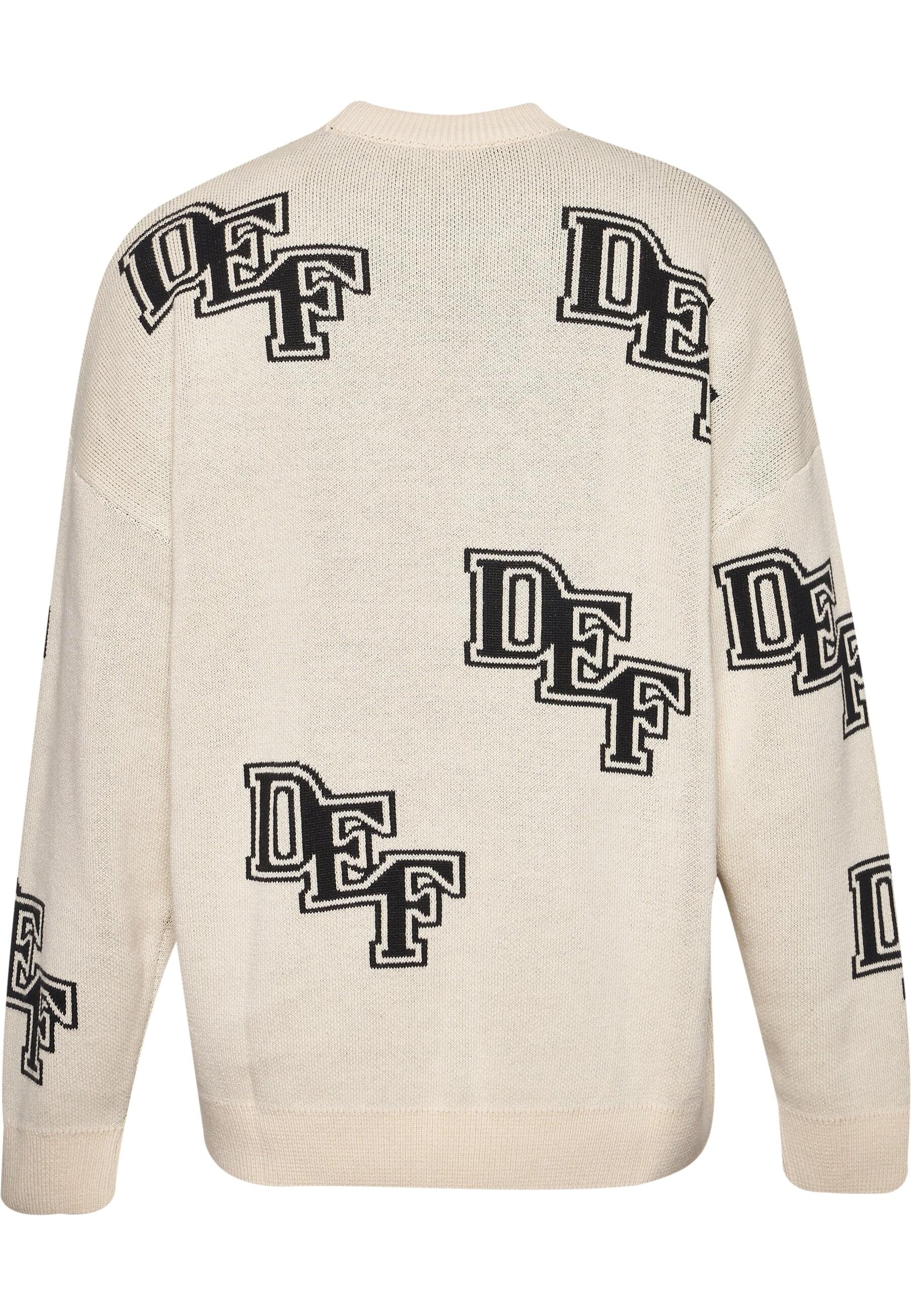 DEF Rundhalspullover »DEF Herren DEF Knit Crewneck«, (1 tlg.)