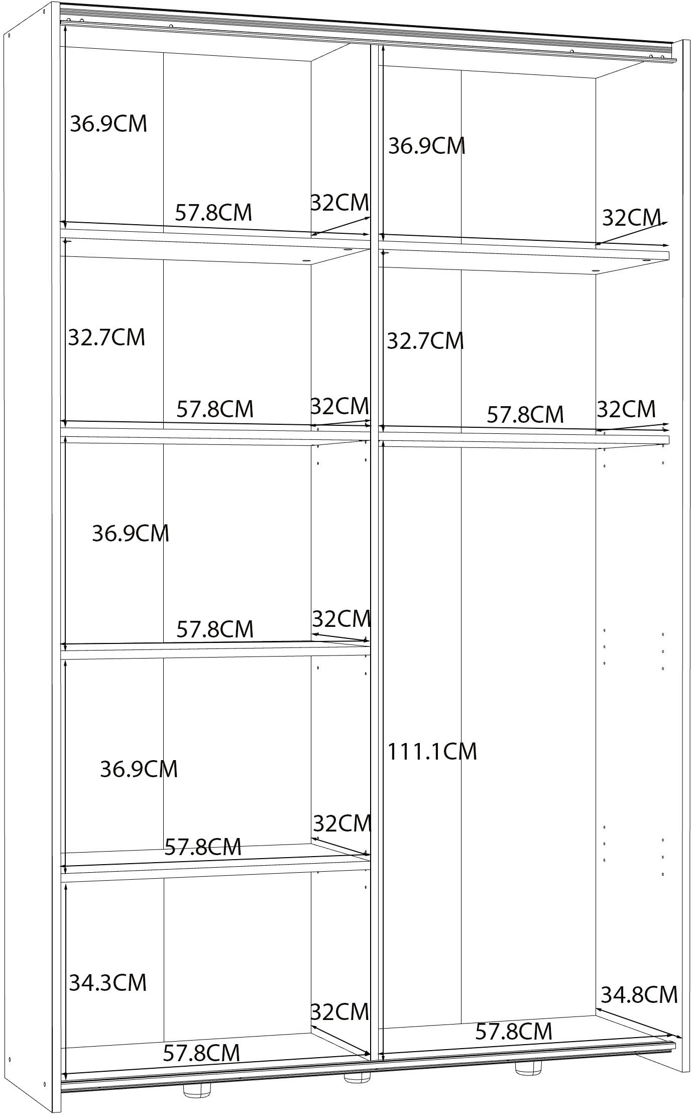 FORTE Mehrzweckschrank