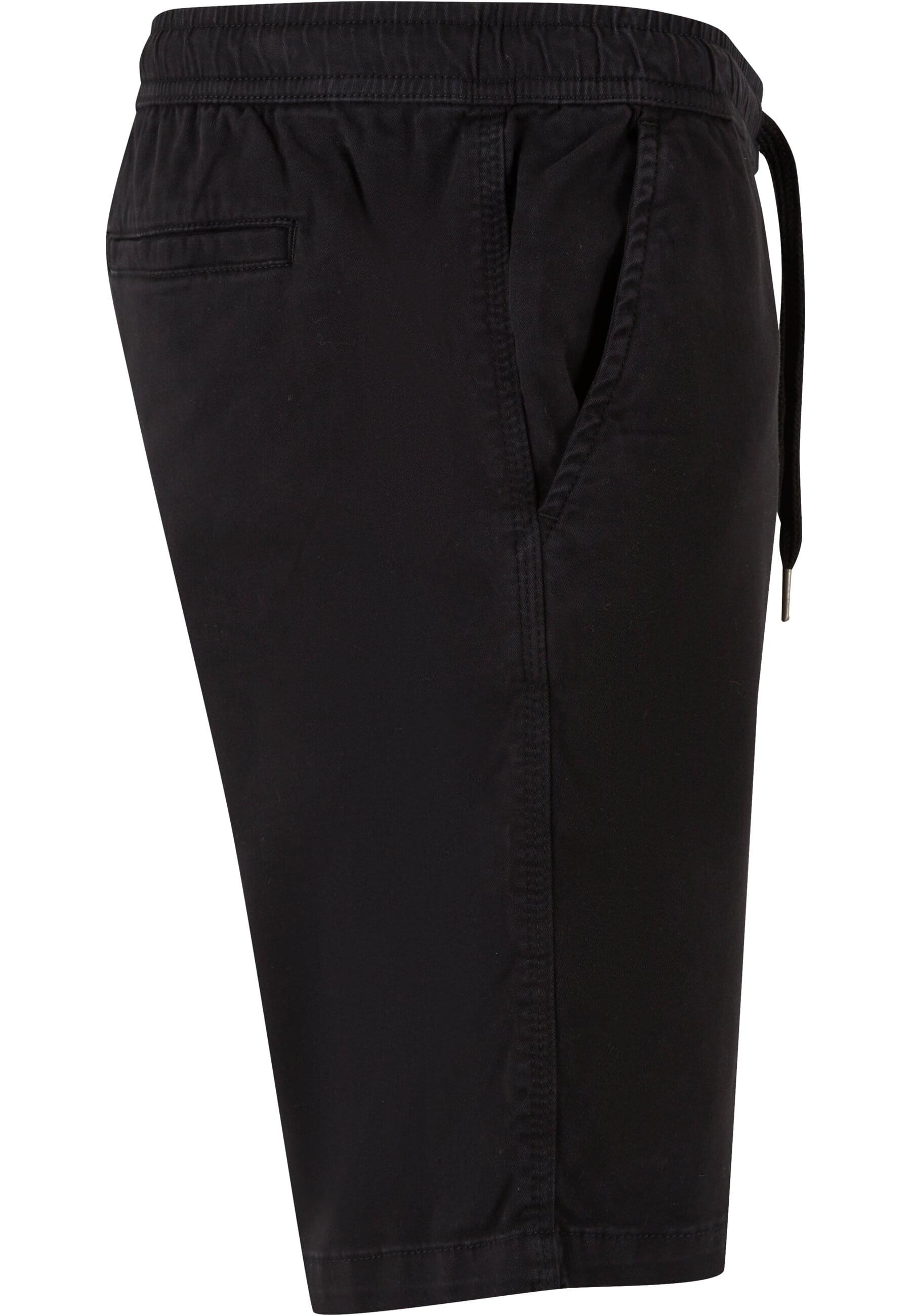 URBAN CLASSICS Stoffhose »Urban Classics Herren Stretch Twill Joggshorts«, (1 tlg.)