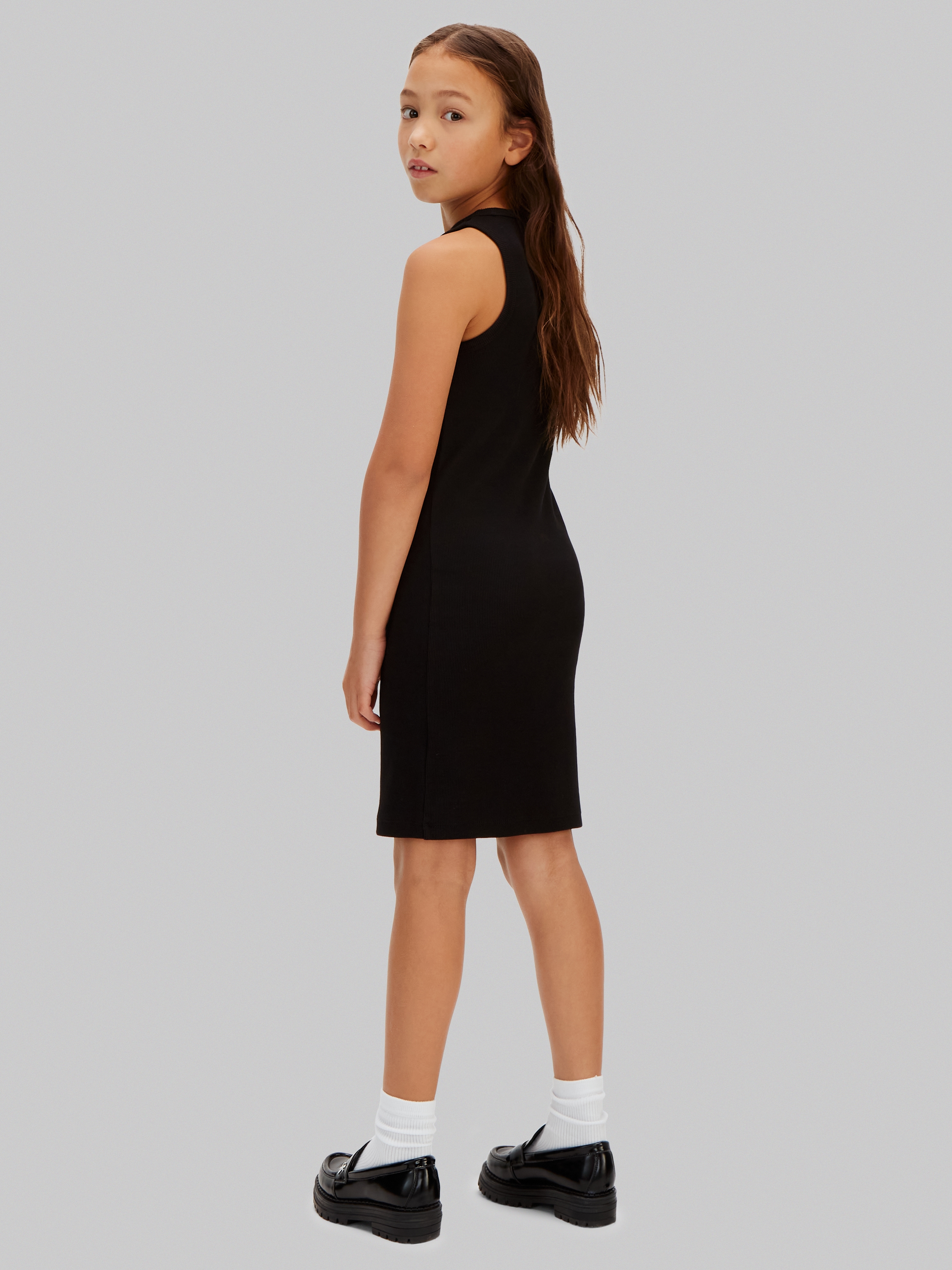 Calvin Klein Jeans Trägerkleid »RIB SLEEVELESS DRESS« Ohne Tasche Regular fit für Kinder mit Rundhalsausschnitt