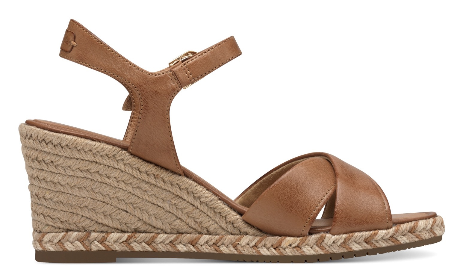 Tamaris Keilsandalette, Plateau, Sommerschuh, Riemchensandale mit verstellbarer Schnalle