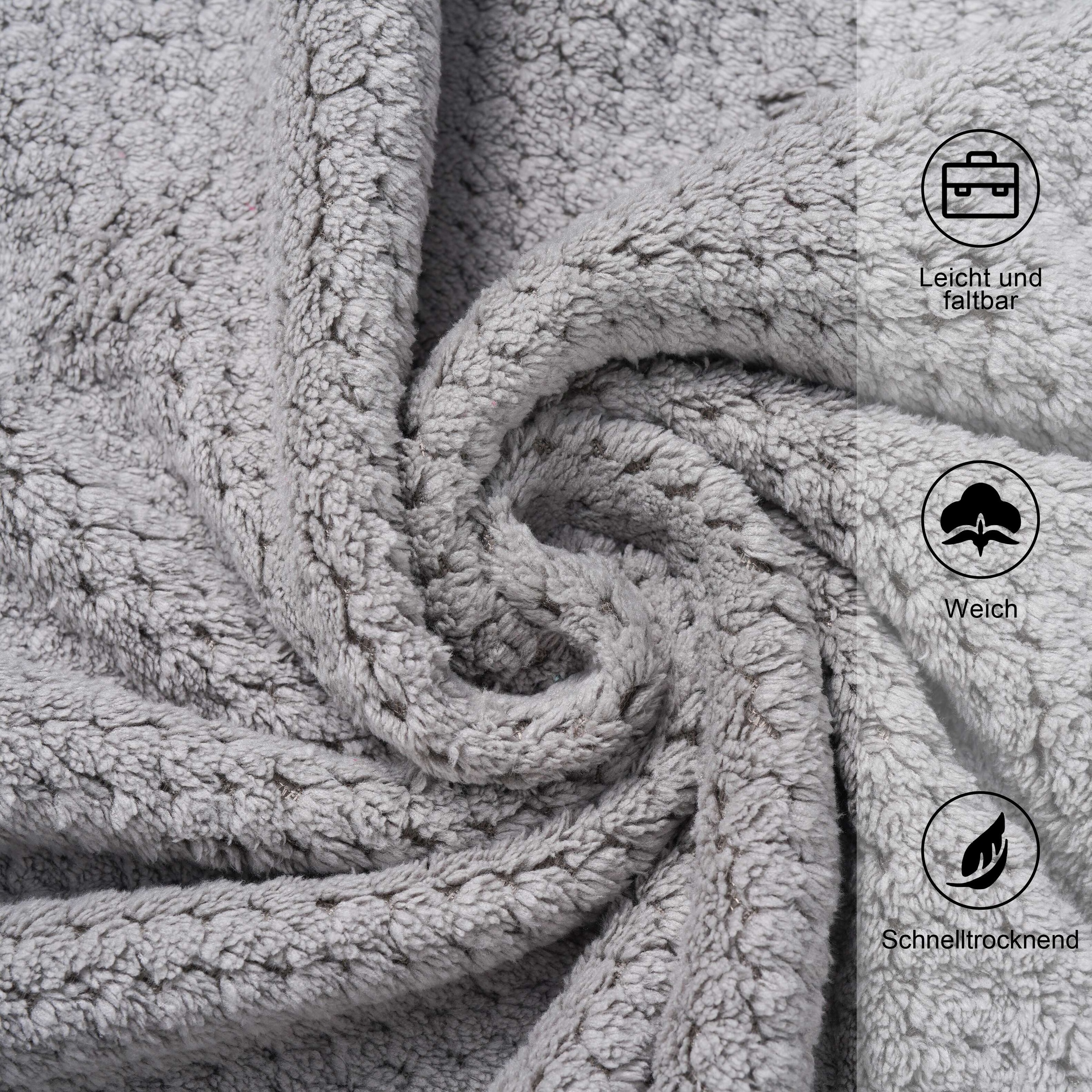 OTTO home Handtücher »Parris, diverse Größen, ideal als Sporthandtuch, Reisehandtuch« sehr leicht, kompakt, schnelltrocknend, Mikrofaser, mit Waffelmuster