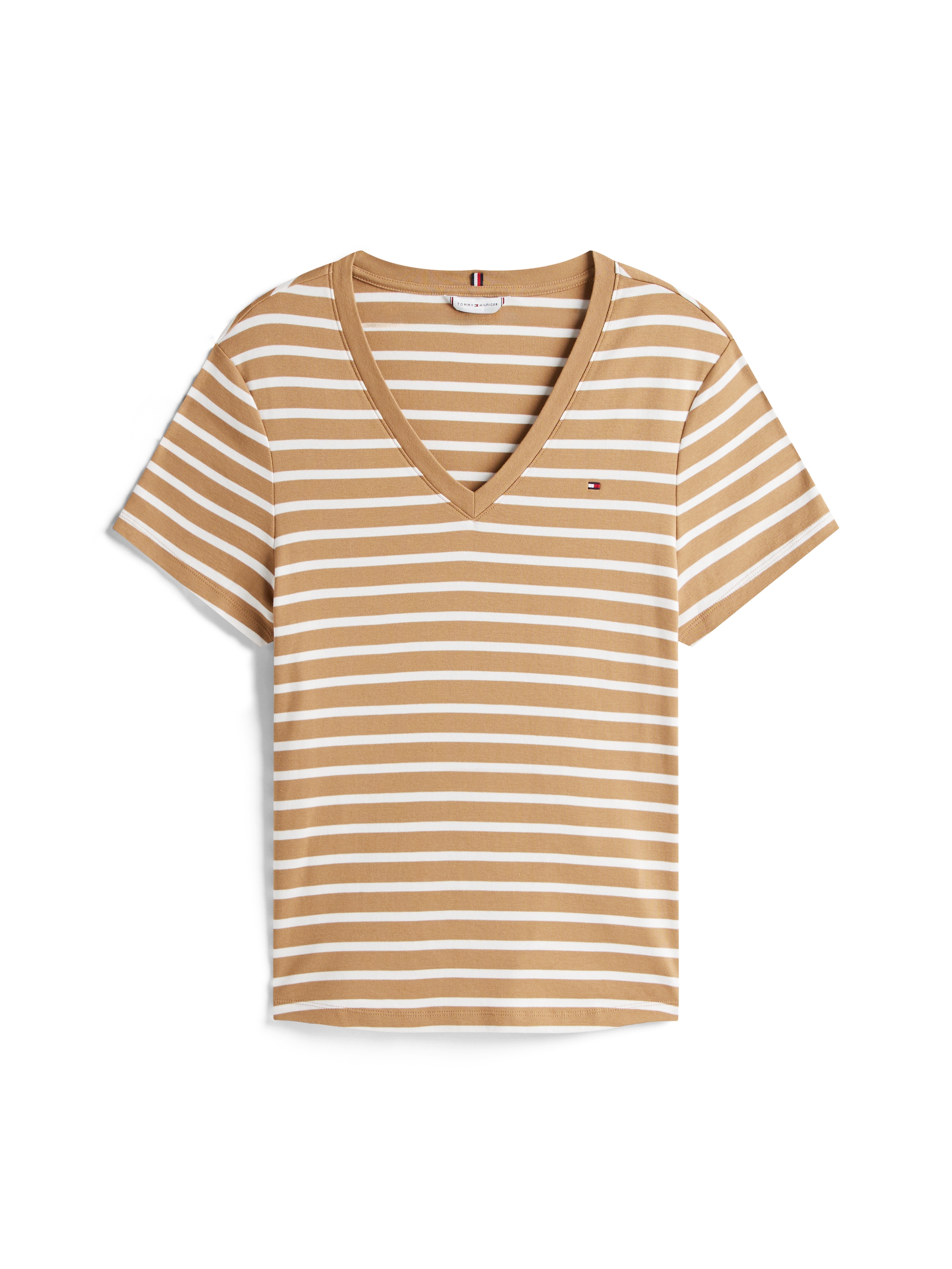 Tommy Hilfiger Curve V-Shirt »CRV SLIM CODY V-NK SS«, in Großen Größen