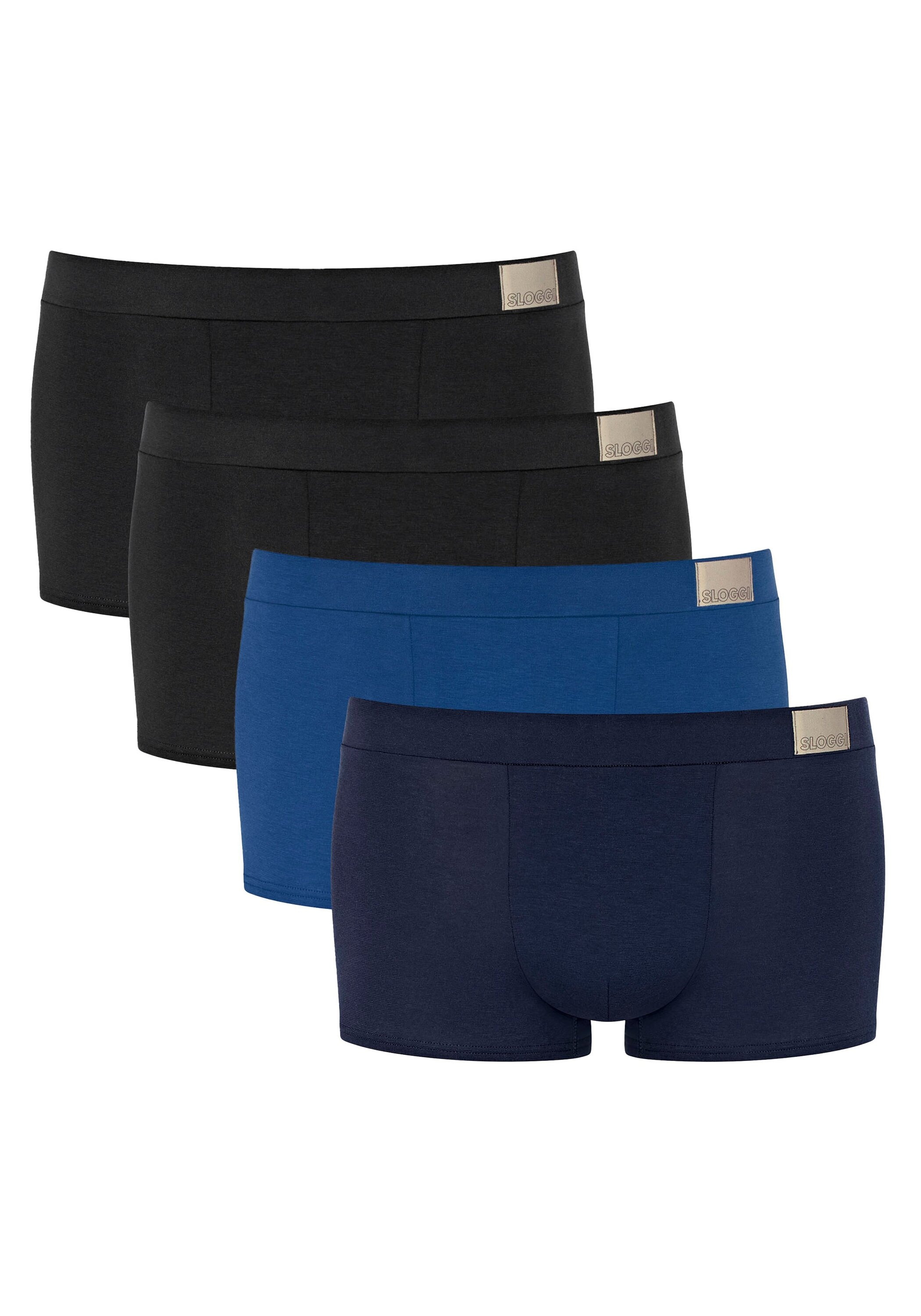 sloggi Boxershorts "Boxershort GO Natural Hipster C4P 4er Pack" günstig online kaufen