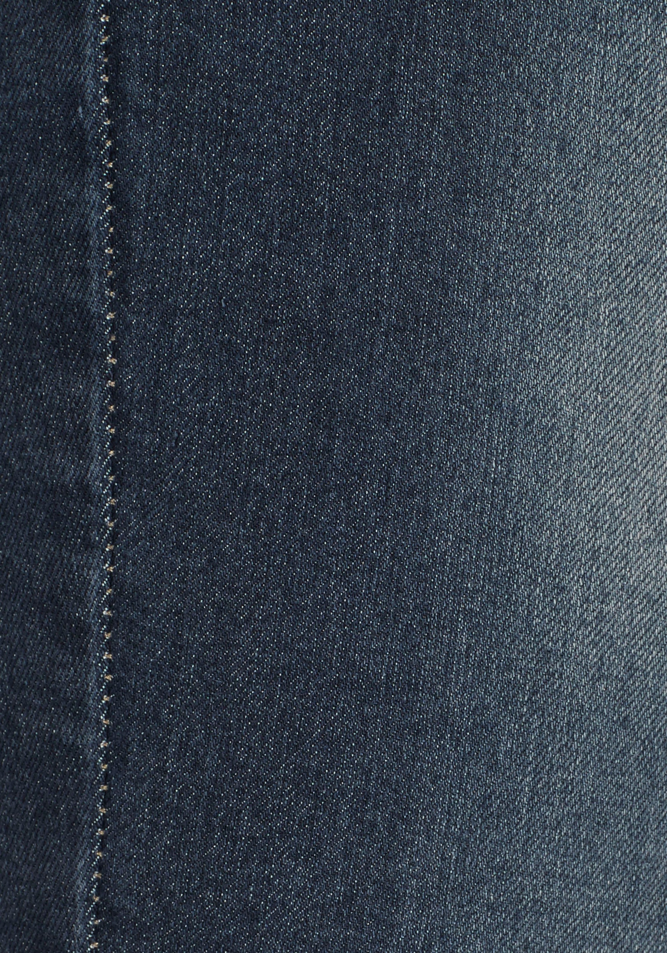 Arizona Slim-fit-Jeans »Shaping«, enge Passform, Röhrenjeans, Used-Look-Waschung, hohe Leibhöhe