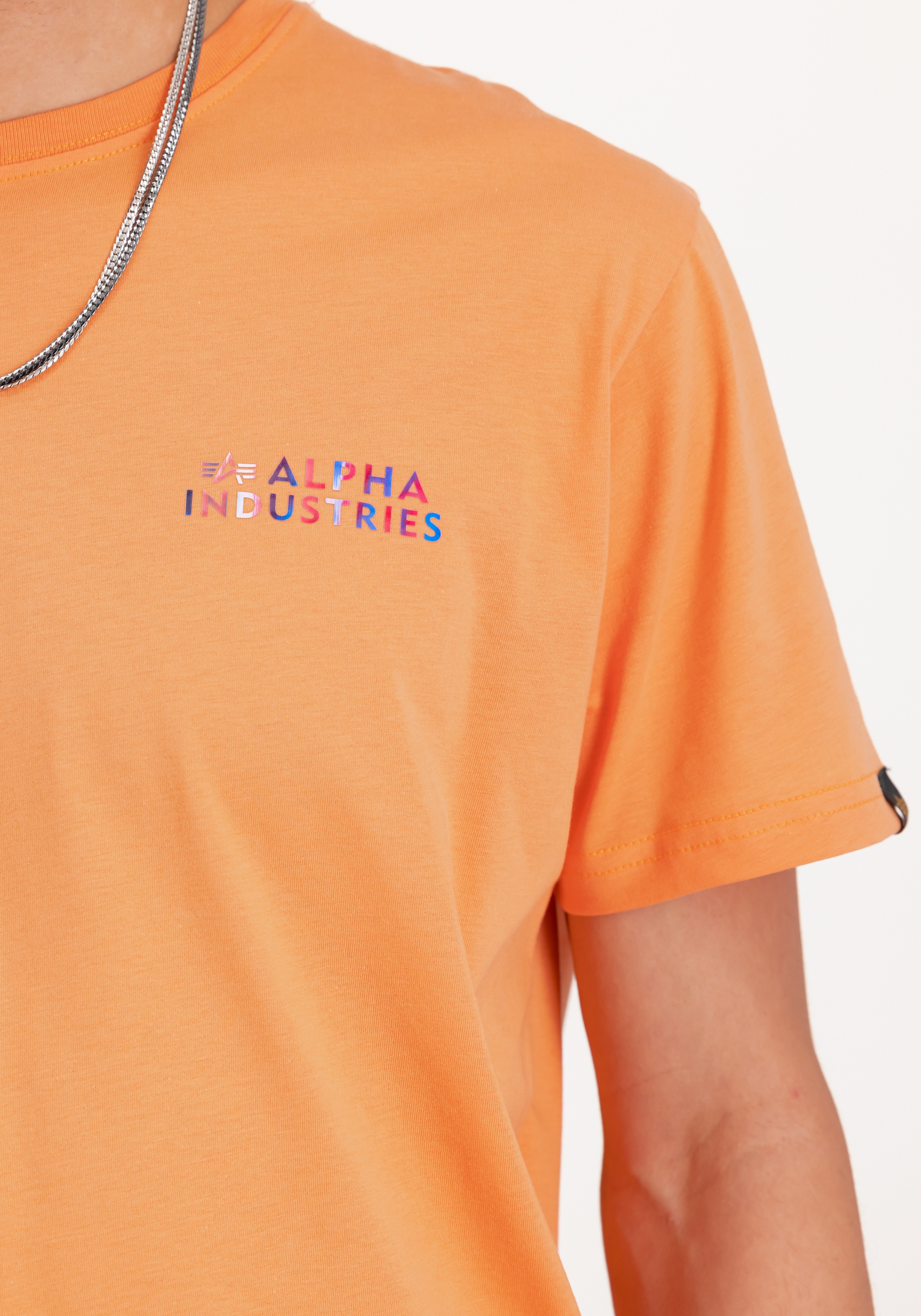 Alpha Industries T-Shirt »ALPHA INDUSTRIES Men - T-Shirts Holographic SL T«