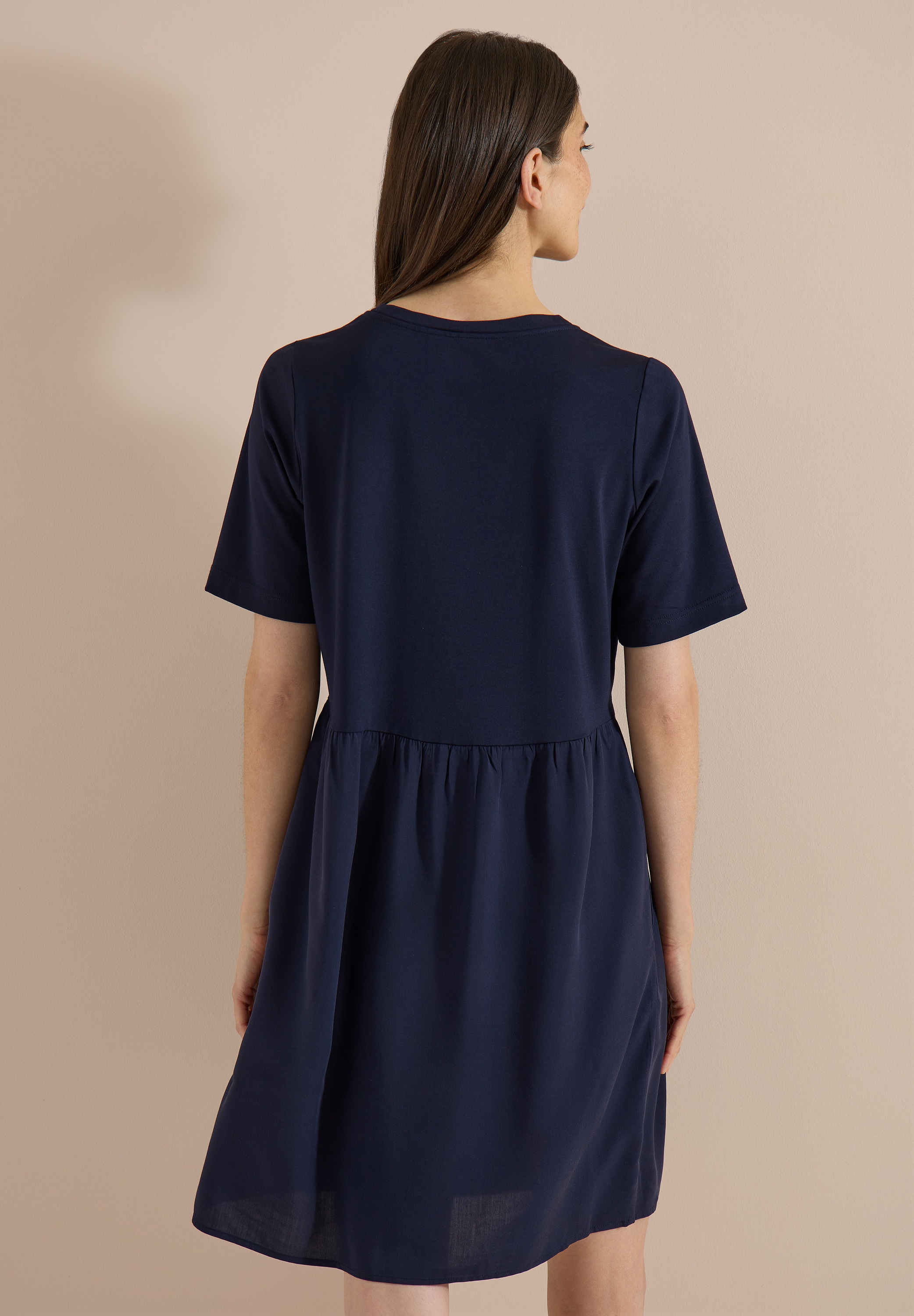 Cecil Sommerkleid Eingrifftaschen in Unifarbe