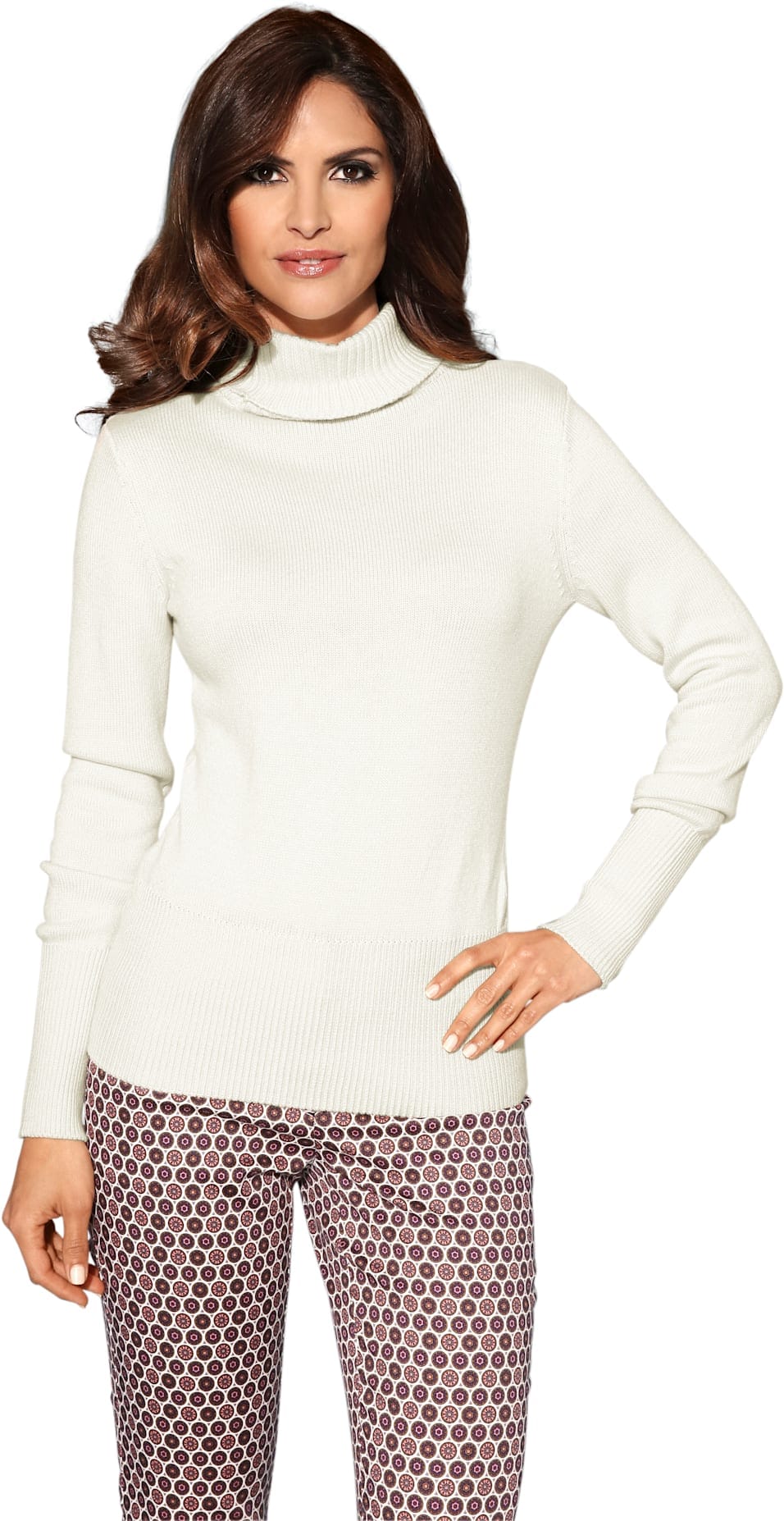 LINEA TESINI by heine Rollkragenpullover "Rollkragen-Pullover" günstig online kaufen