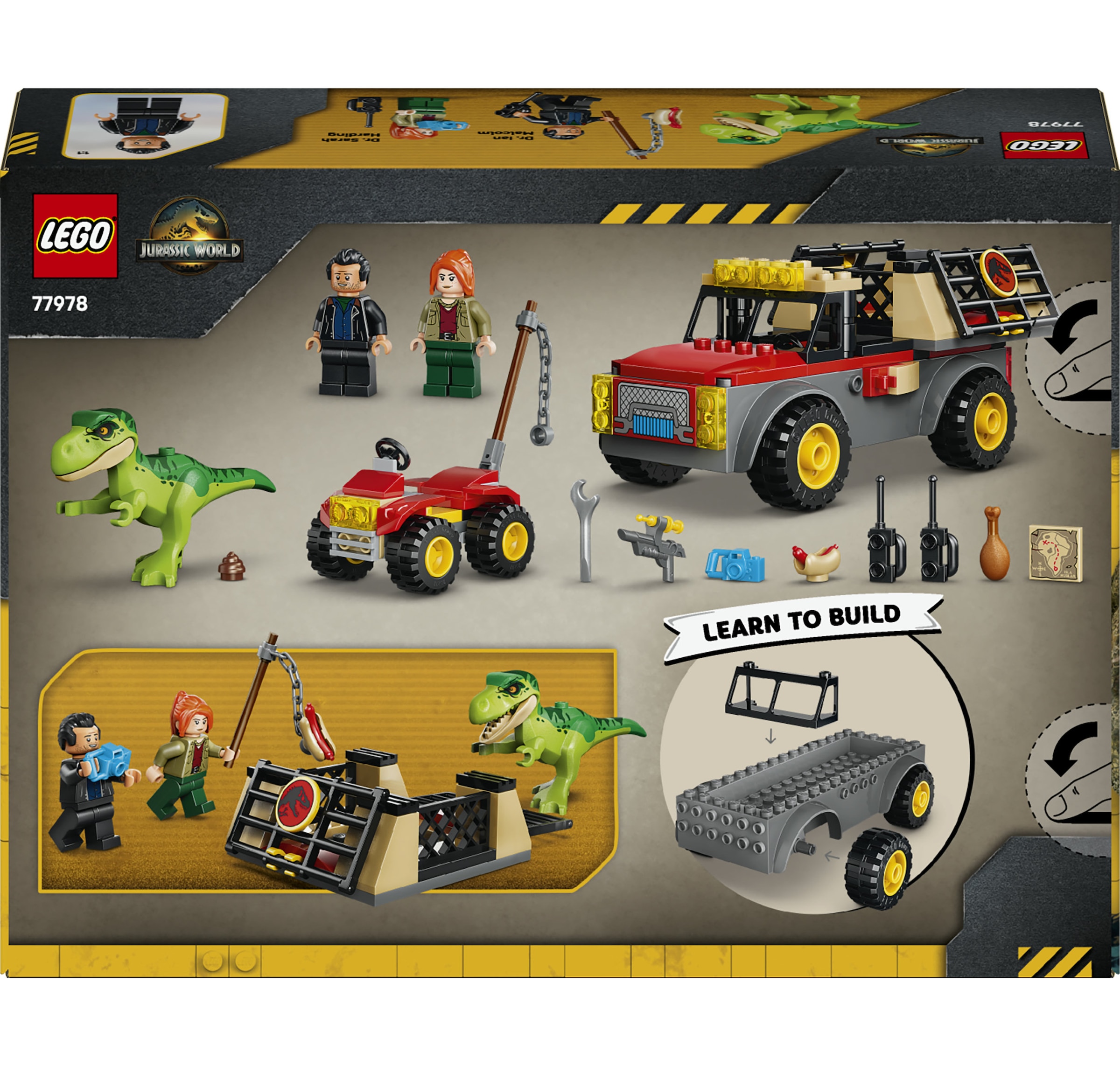 LEGO® Konstruktionsspielsteine »Transporter für den Jungen T.Rex (77978), LEGO Jurassic World« Made in Europe