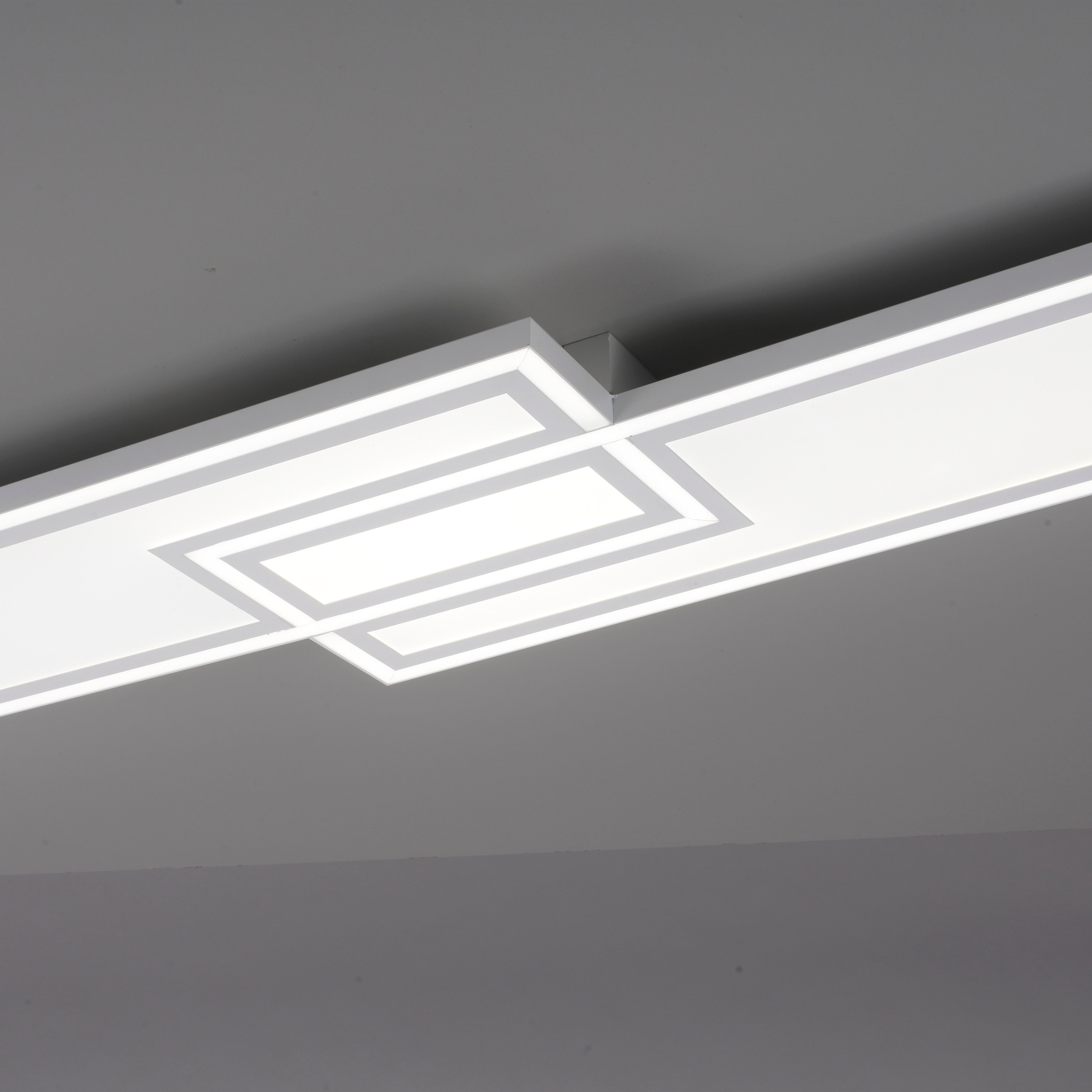 JUST LIGHT Deckenleuchte »EDGING«, 1 flammig, Leuchtmittel LED-Board | LED fest integriert, LED, CCT - über Fernbedienung, dimmbar über Fernbedienung