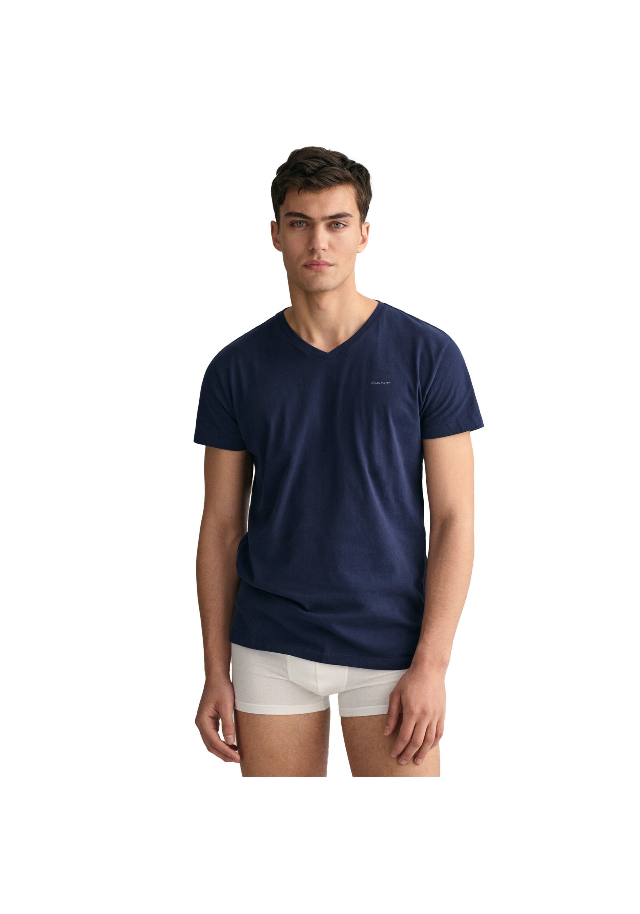 Gant T-Shirt »T-Shirt V-NECK T-SHIRT 4-PACK 4er Pack«