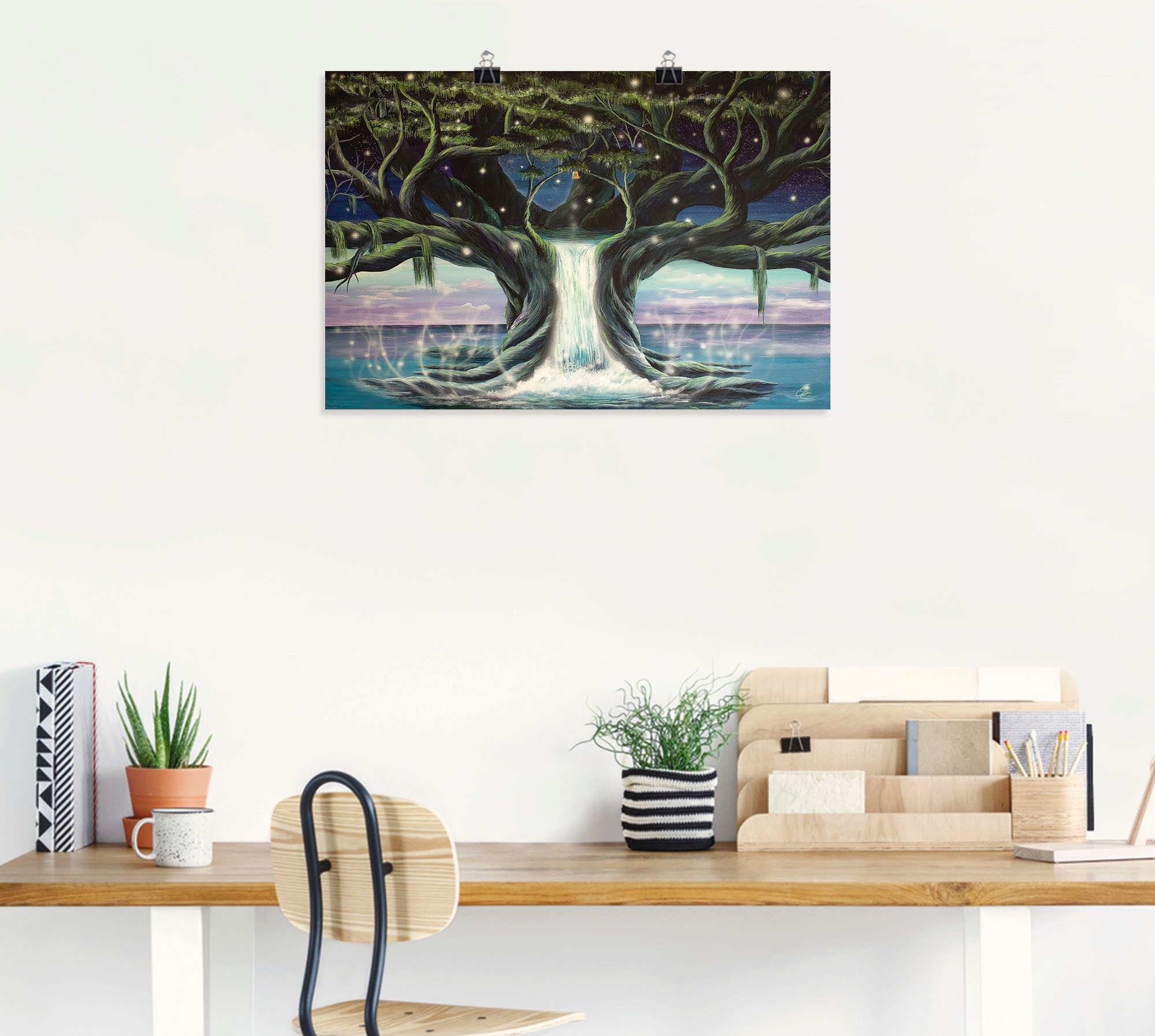 Artland Wandbild "Der Baum der Seelen", Landschaften, (1 St.), als Leinwand günstig online kaufen