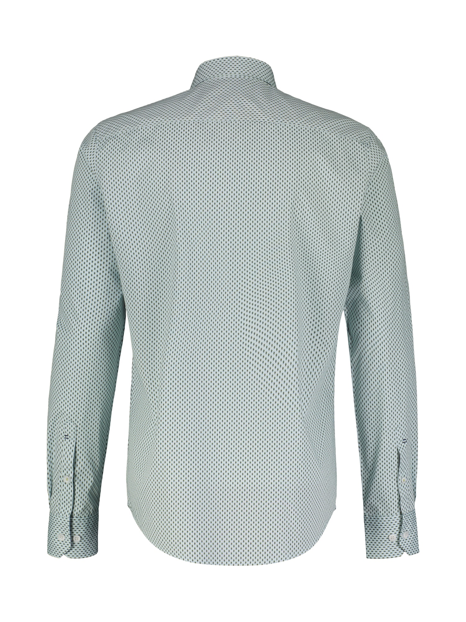LERROS Langarmhemd "Modisches Hemd mit Haifischkragen, gemustert" günstig online kaufen