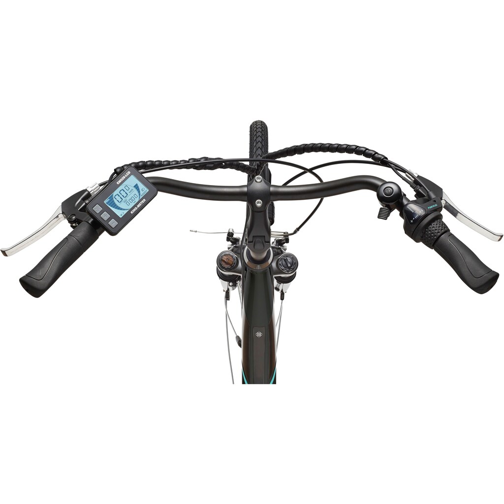 Telefunken E-Bike »Multitalent RC865«, 3 Gang, Shimano, Nexus, Mittelmotor 250 W