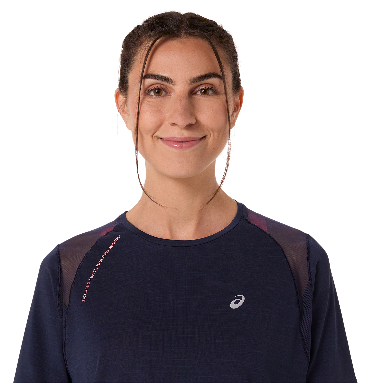 Laufshirt ASICS "ROAD SS TOP", Damen, Gr. S, midnight, Obermaterial: 94% Polyester, 6% Elasthan, Shirts Laufshirt 3