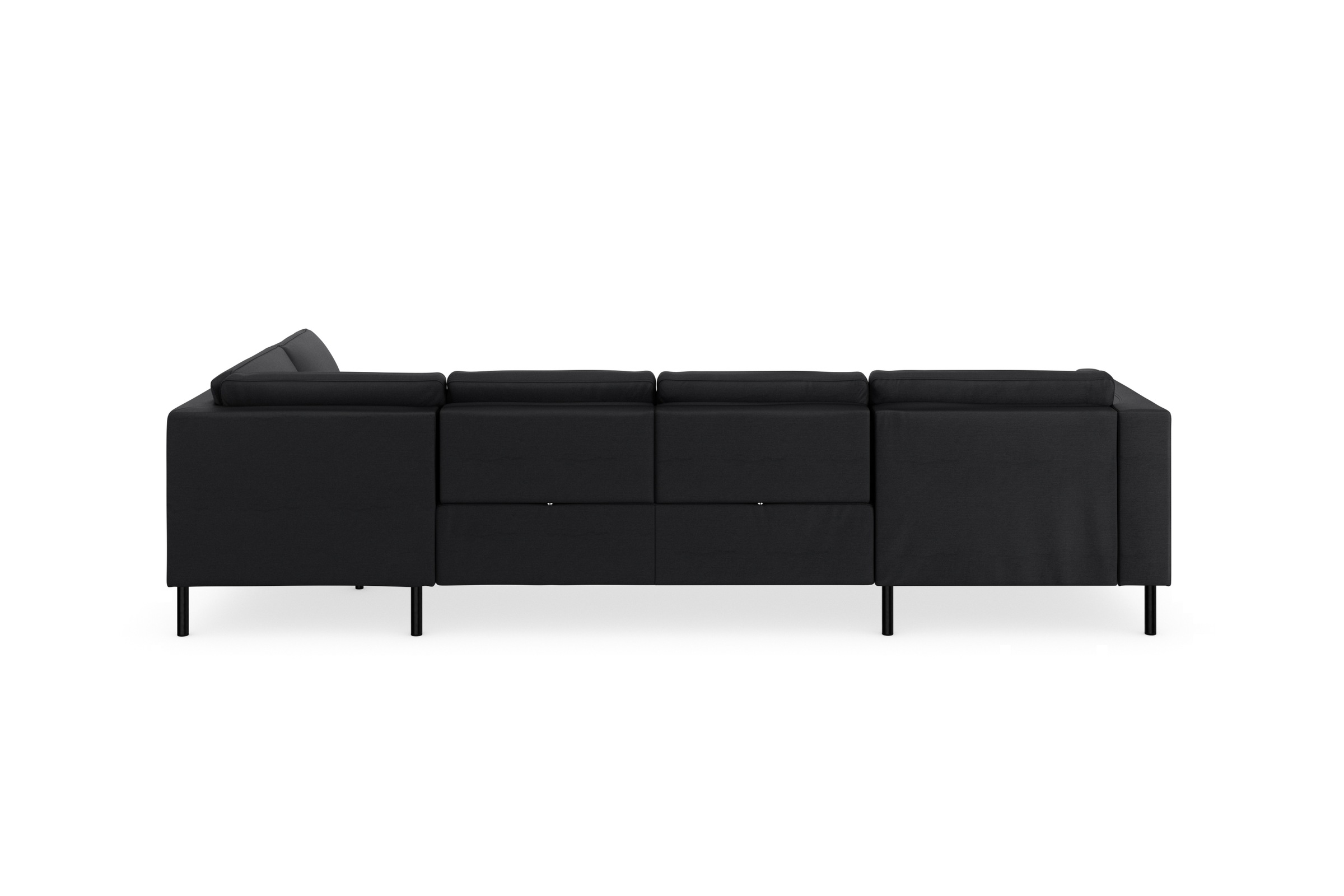 sit&more Wohnlandschaft »Lindholm U-Form«, mit Sitztiefenverstellung und Federkern