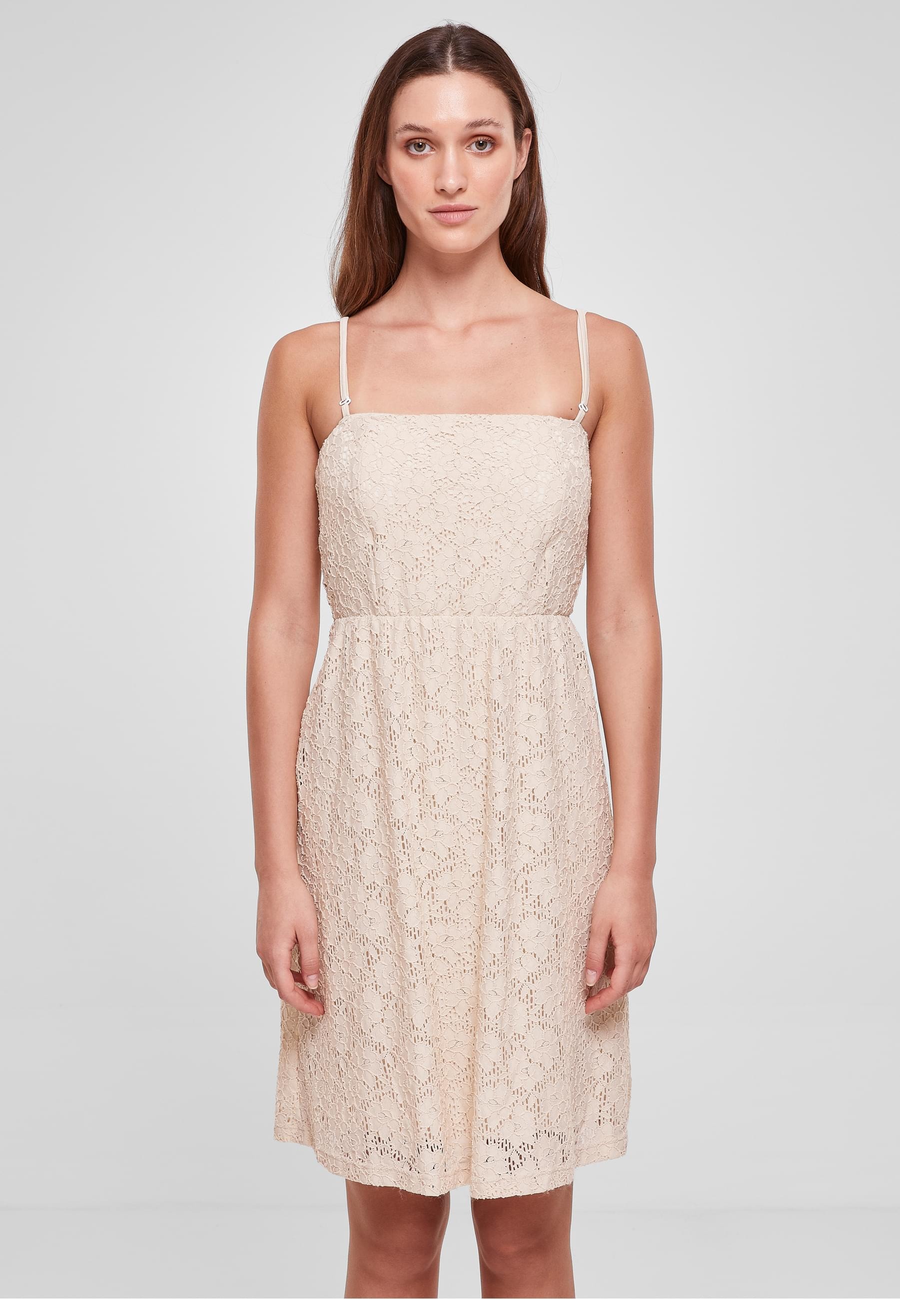 URBAN CLASSICS Shirtkleid »Urban Classics Damen Ladies Laces Dress«, (1 tlg.)