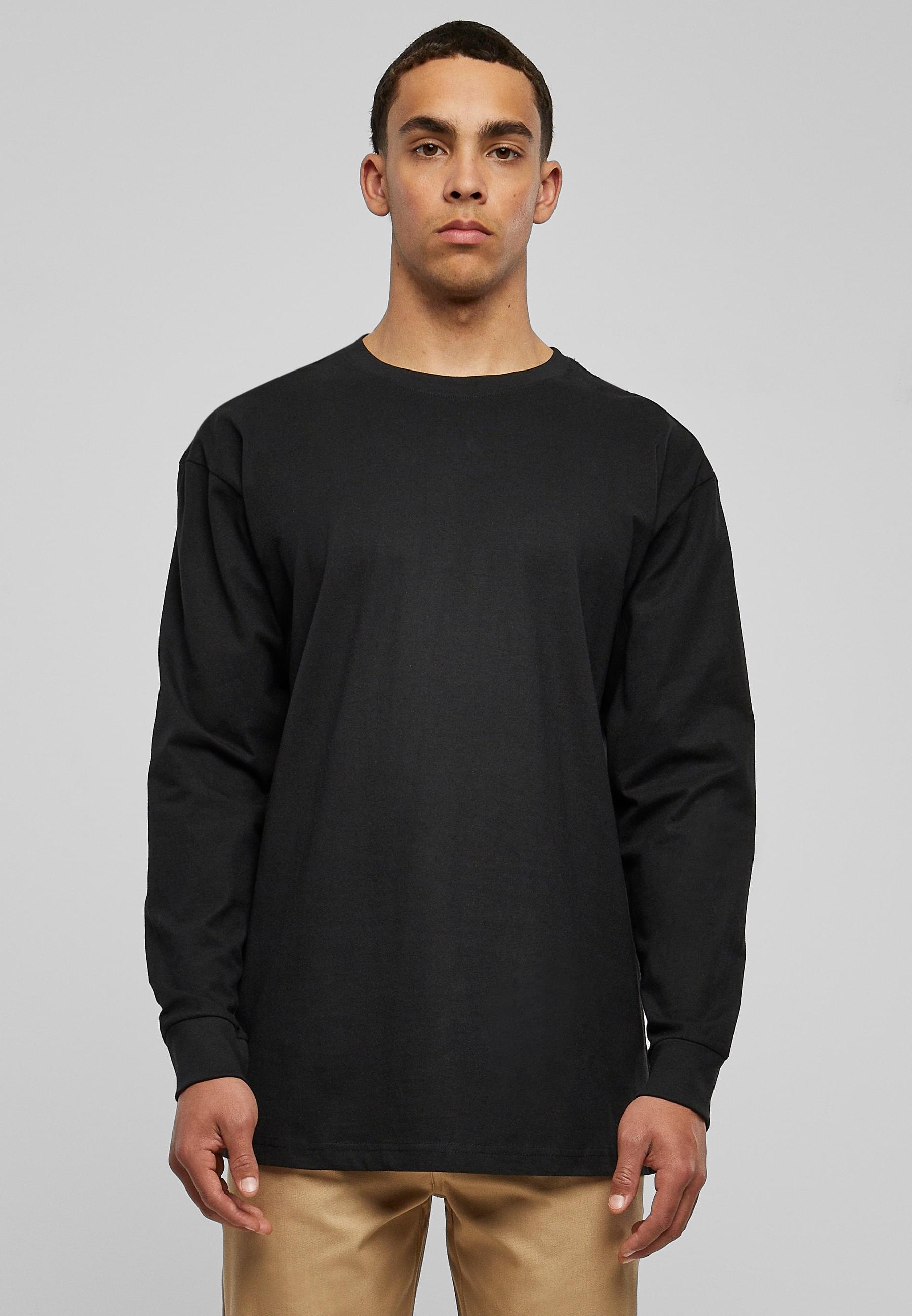 URBAN CLASSICS T-Shirt »Urban Classics Herren Boxy Heavy Longsleeve«, (1 tlg.)