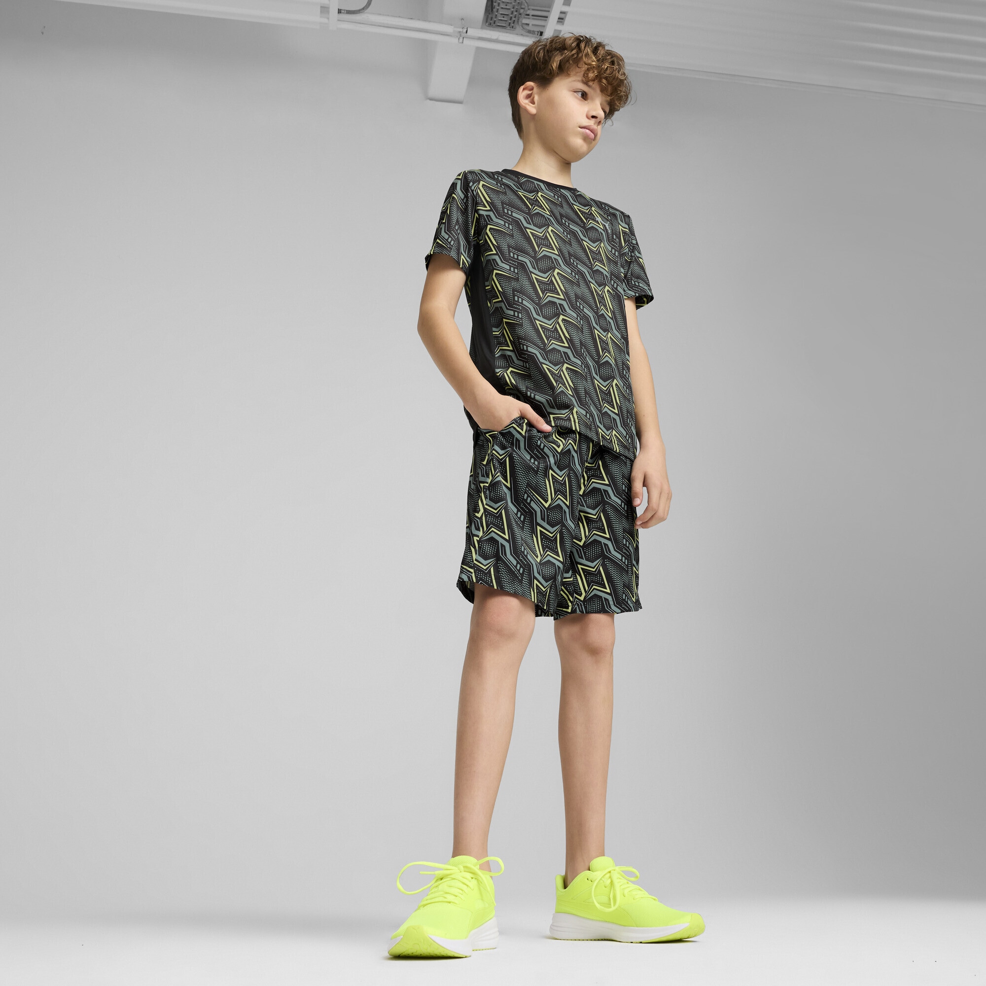 PUMA T-Shirt »Essentials Poly T-Shirt Jungen«