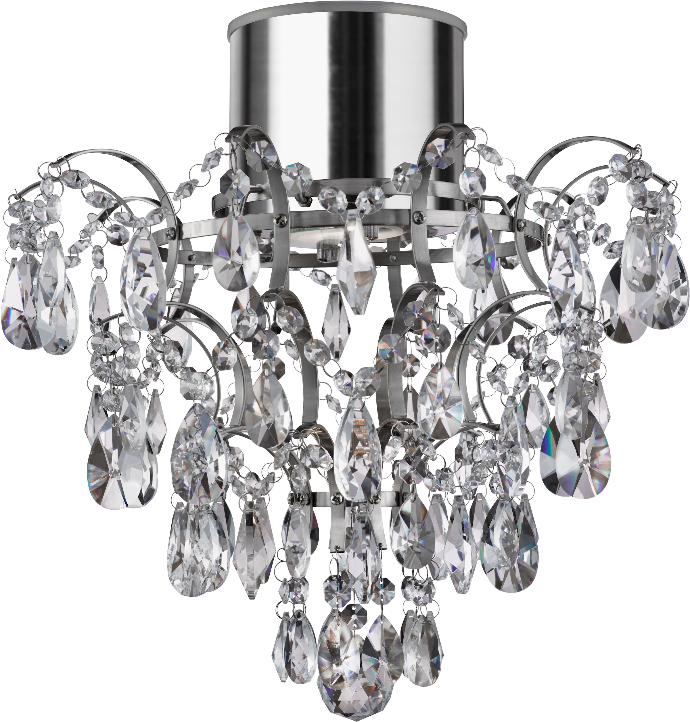 Searchlight Deckenleuchte »Belle Chandelier  - Chrome Metal & Clear Crystal« GU10 1 Stk.