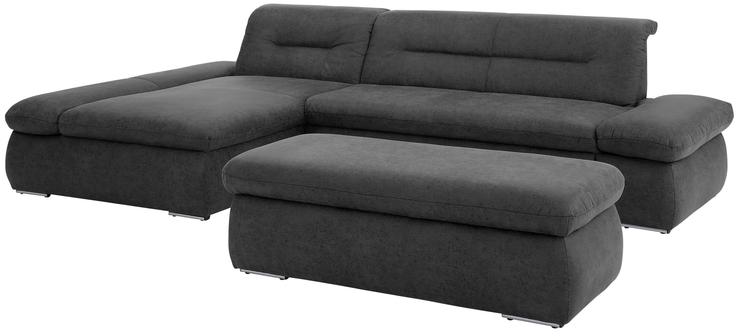 INOSIGN Ecksofa »Avesa L-Form«, Wahlweise mit Armteilvertsellung und Bettfunktion, B/T/H: 300/172/80cm
