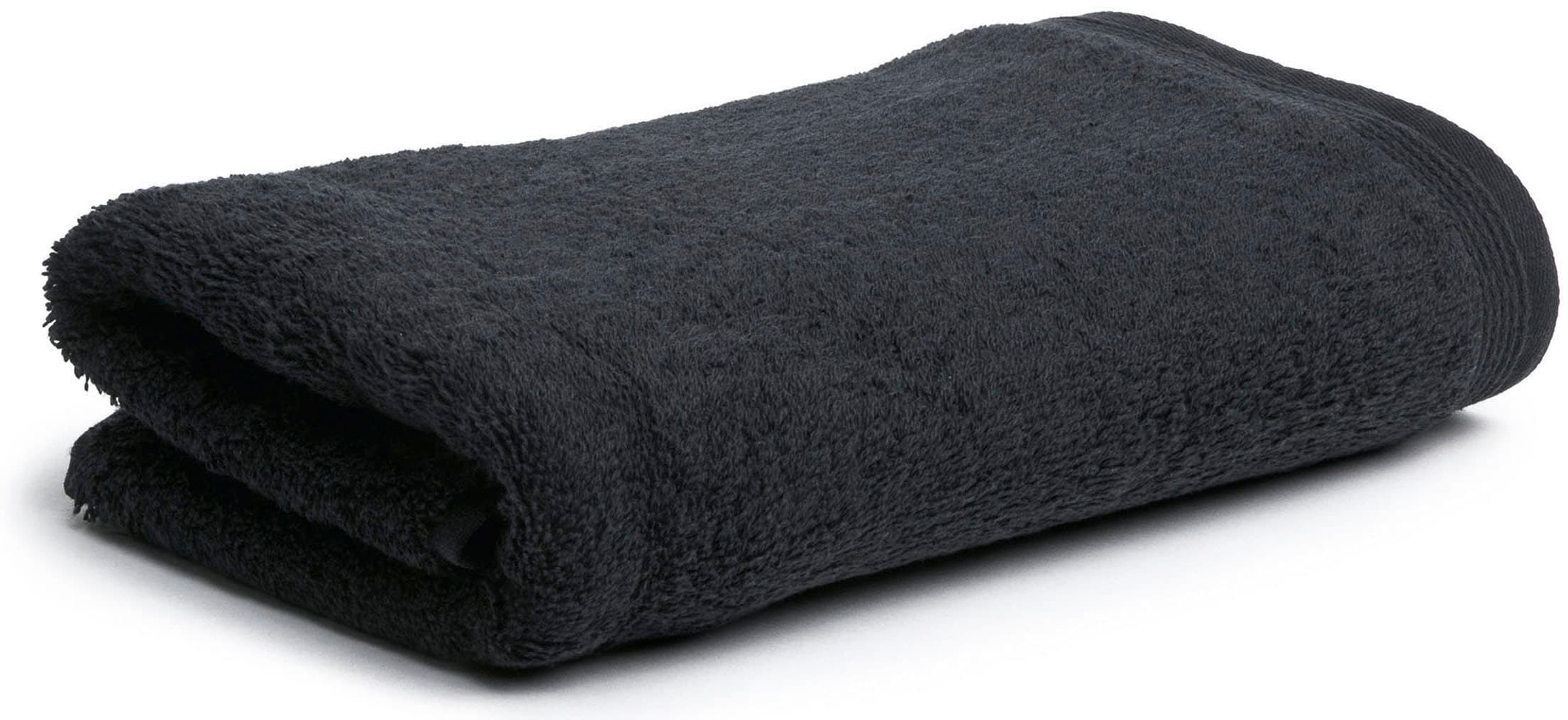 Möve Handtücher "Superwuschel" Handtuch mit Bordüre, 100% Premium Cotton Baumwolle, einfarbig, weich