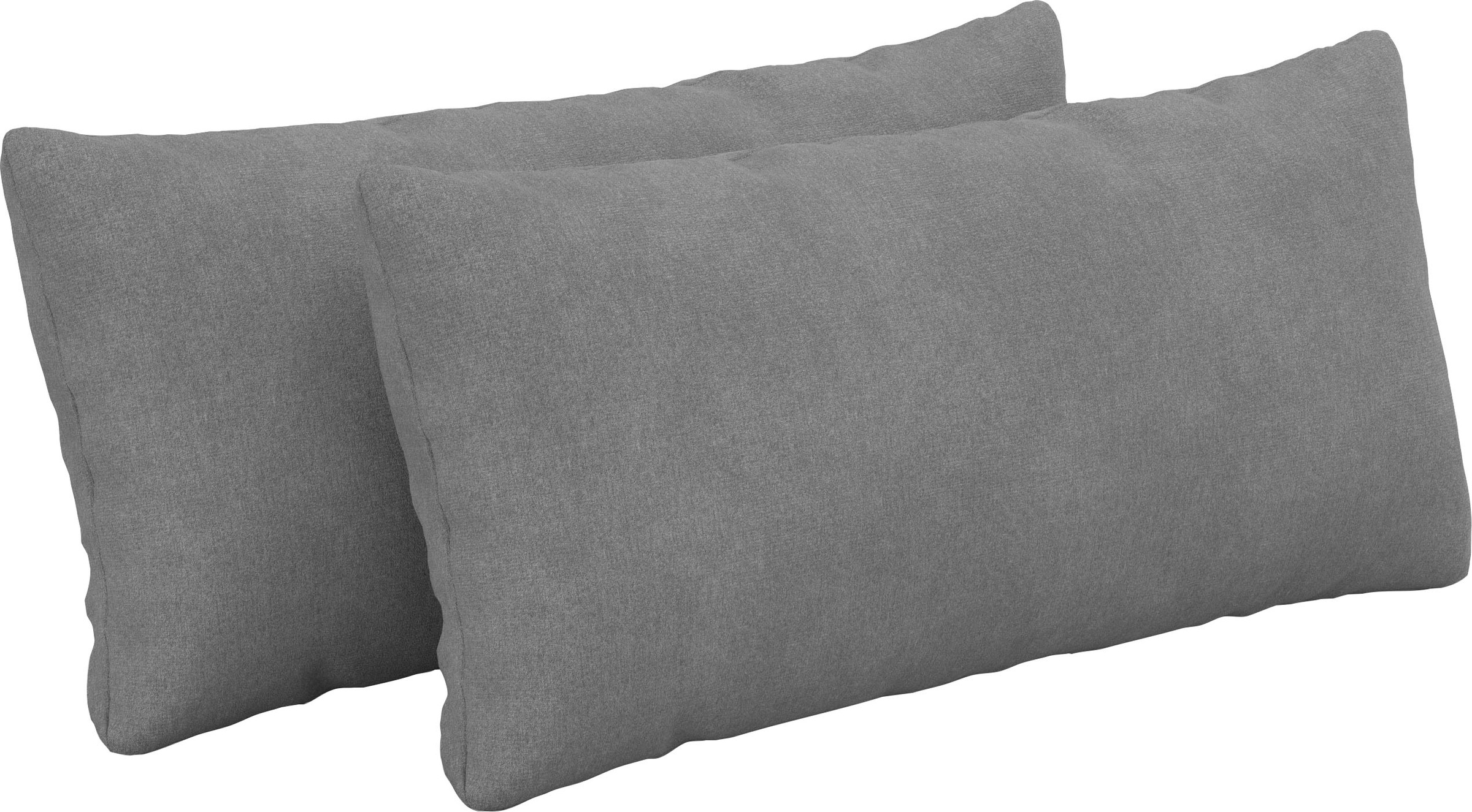 Auflagekissen SIT & MORE, B:60cm H:30cm T:10cm, grau, 100%Polyester, Polsterauflagen, "Dance"