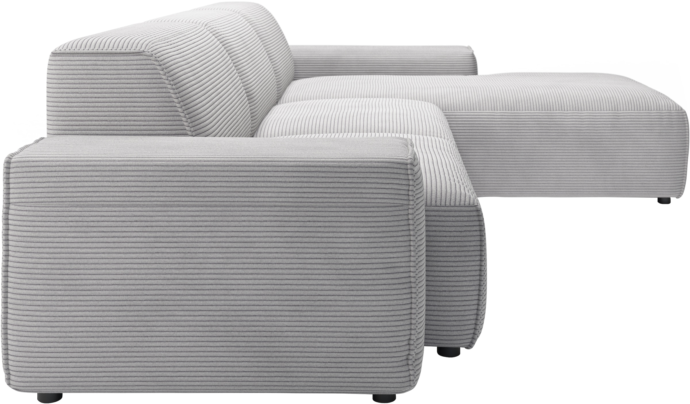 andas Ecksofa »Glimminge auch in Breitcord, Feincord, Bouclé + Easy care-Bezug«, L-Form, Breite 294, Zierkissen