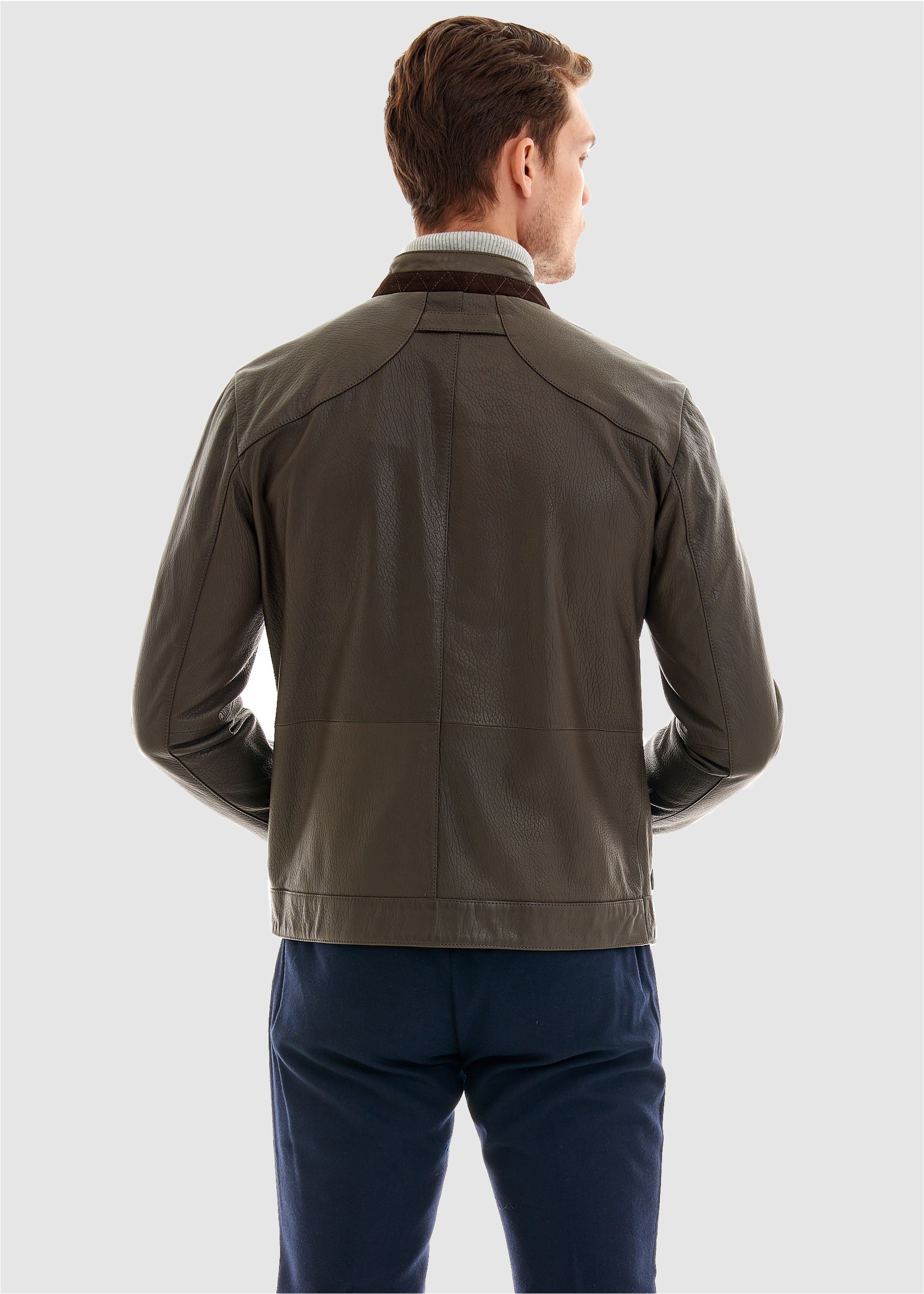 Pierre Cardin Lederjacke, in tollem Biker-Look