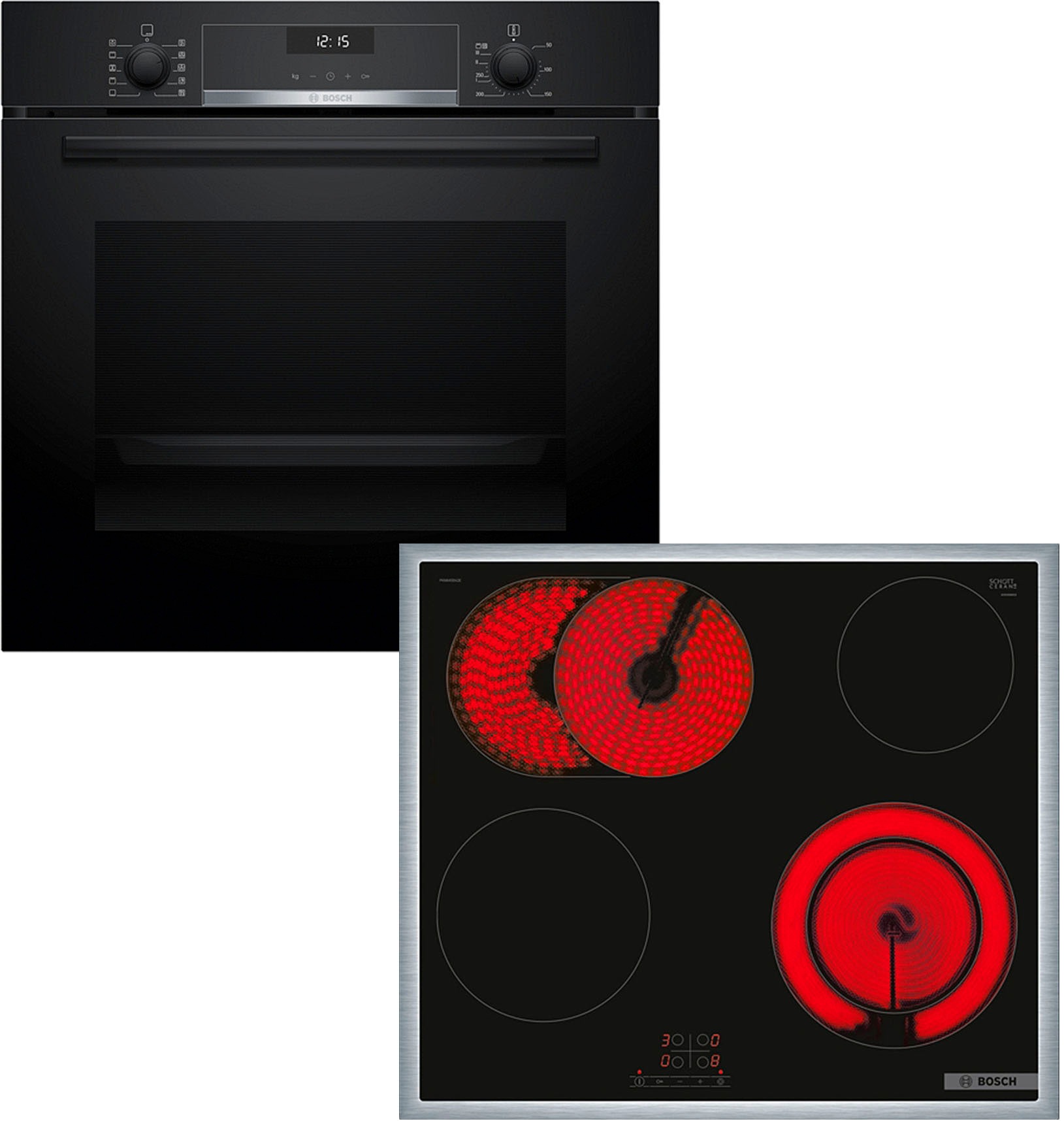 BOSCH Backofen-Set "HBD631CS62"