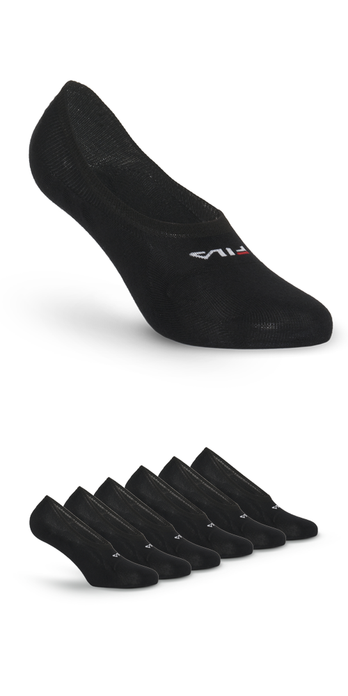Fila Füßlinge "UNISEX GHOST SOCKS SILICONE HEEL INSIDE", (6 Paar), mit Logo günstig online kaufen
