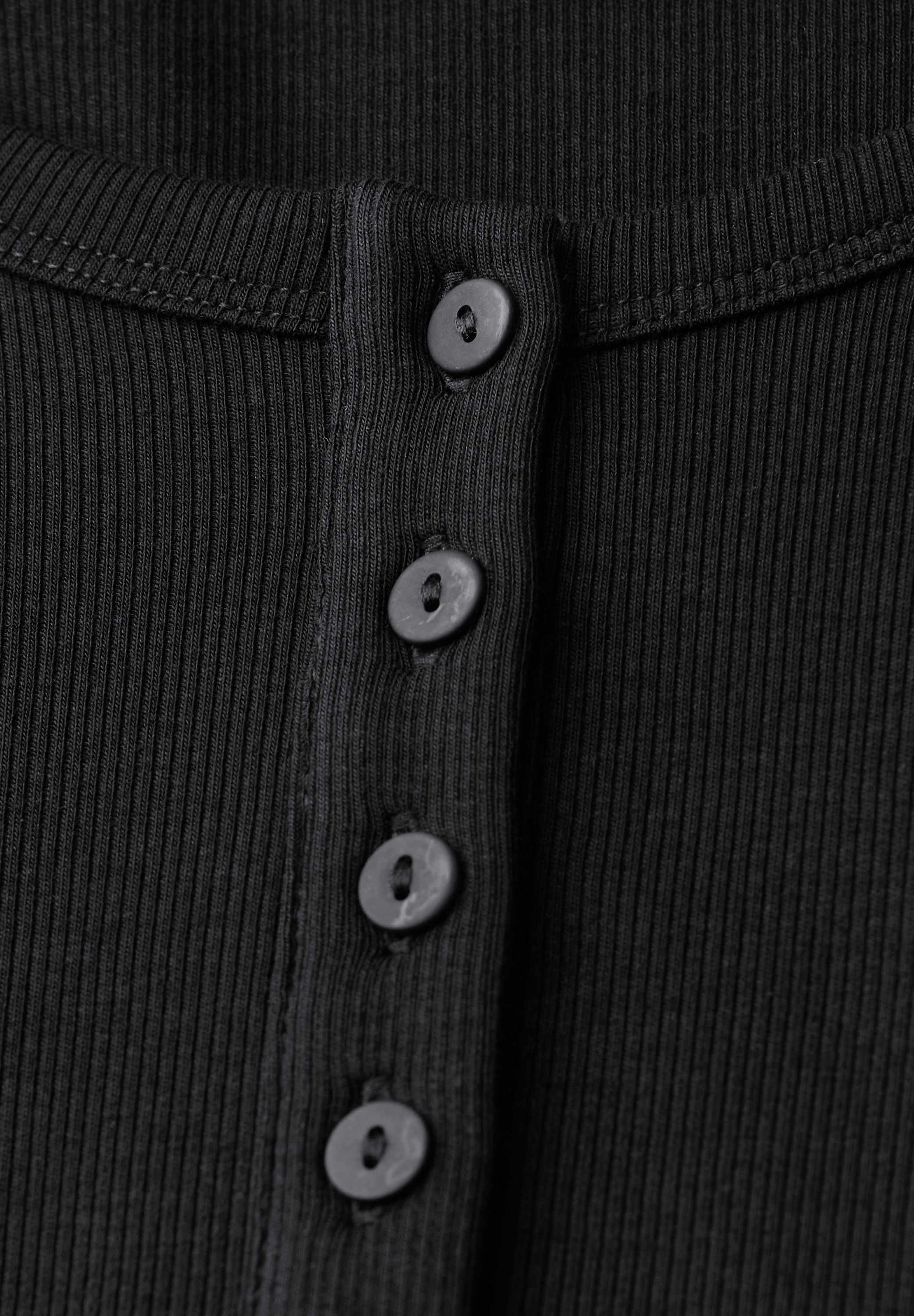 STREET ONE STUDIO Langarmshirt mit Rundhalsausschnitt