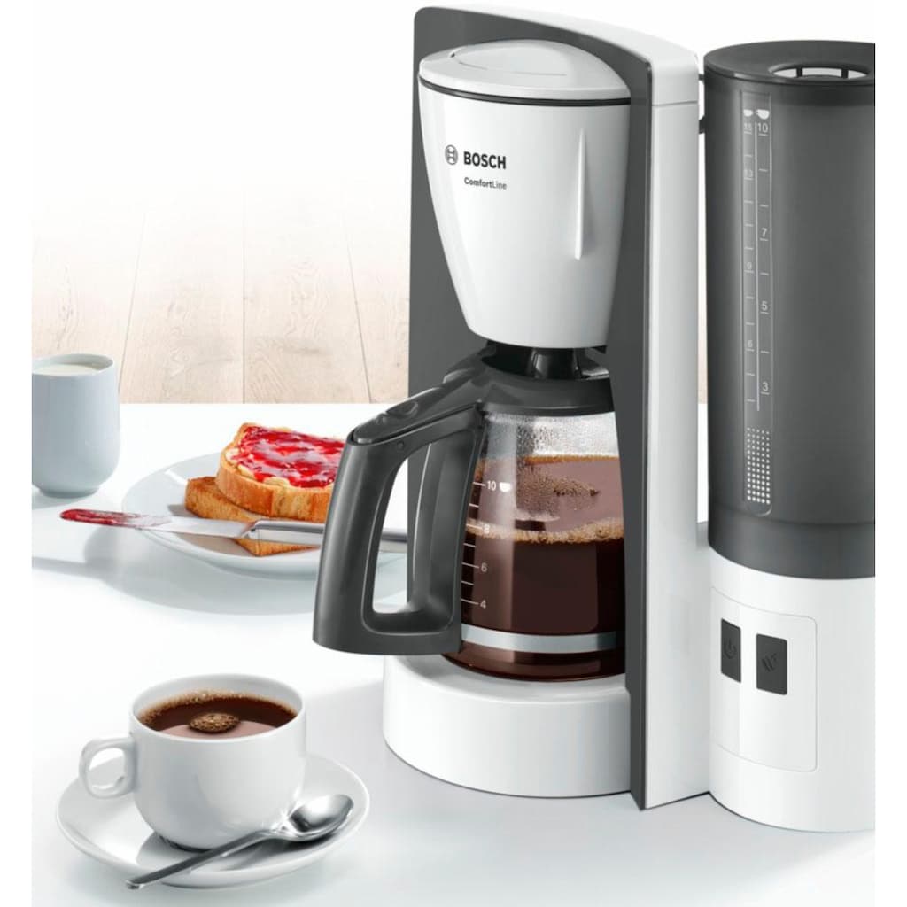 BOSCH Filterkaffeemaschine »ComfortLine TKA6A041«, 1,25 l Kaffeekanne, Papierfilter, 1x4