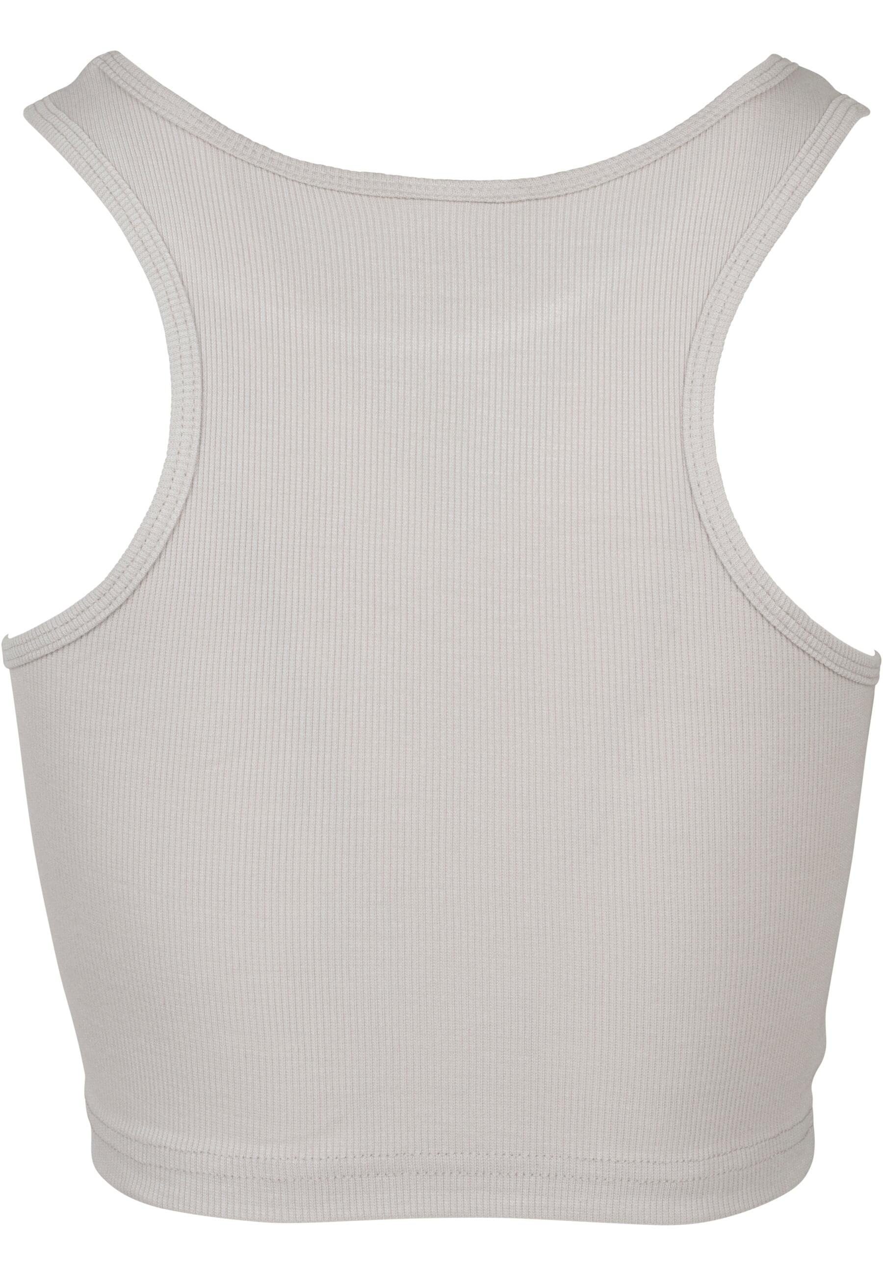 URBAN CLASSICS Muskelshirt »Urban Classics Damen Ladies Rib Cropped Top«, (1 tlg.)