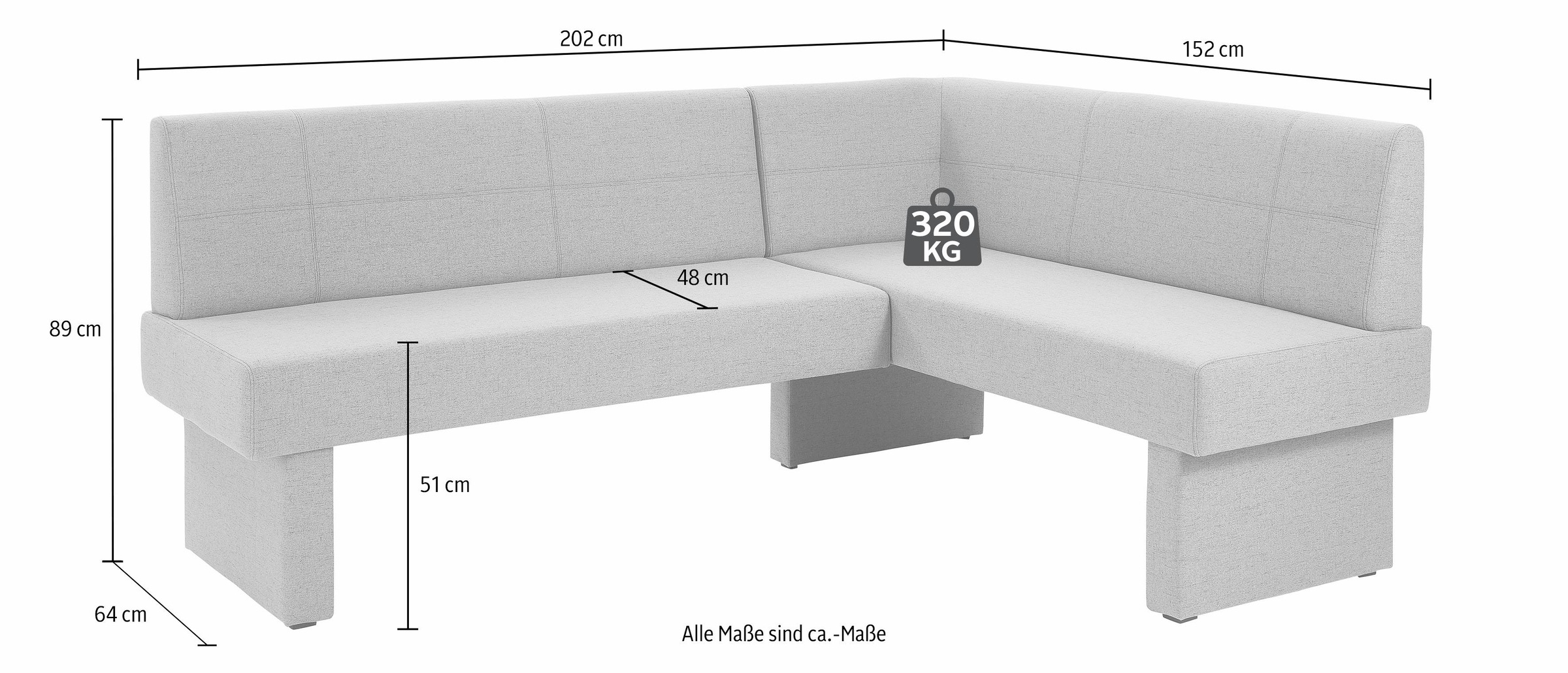 Home affaire Eckbank