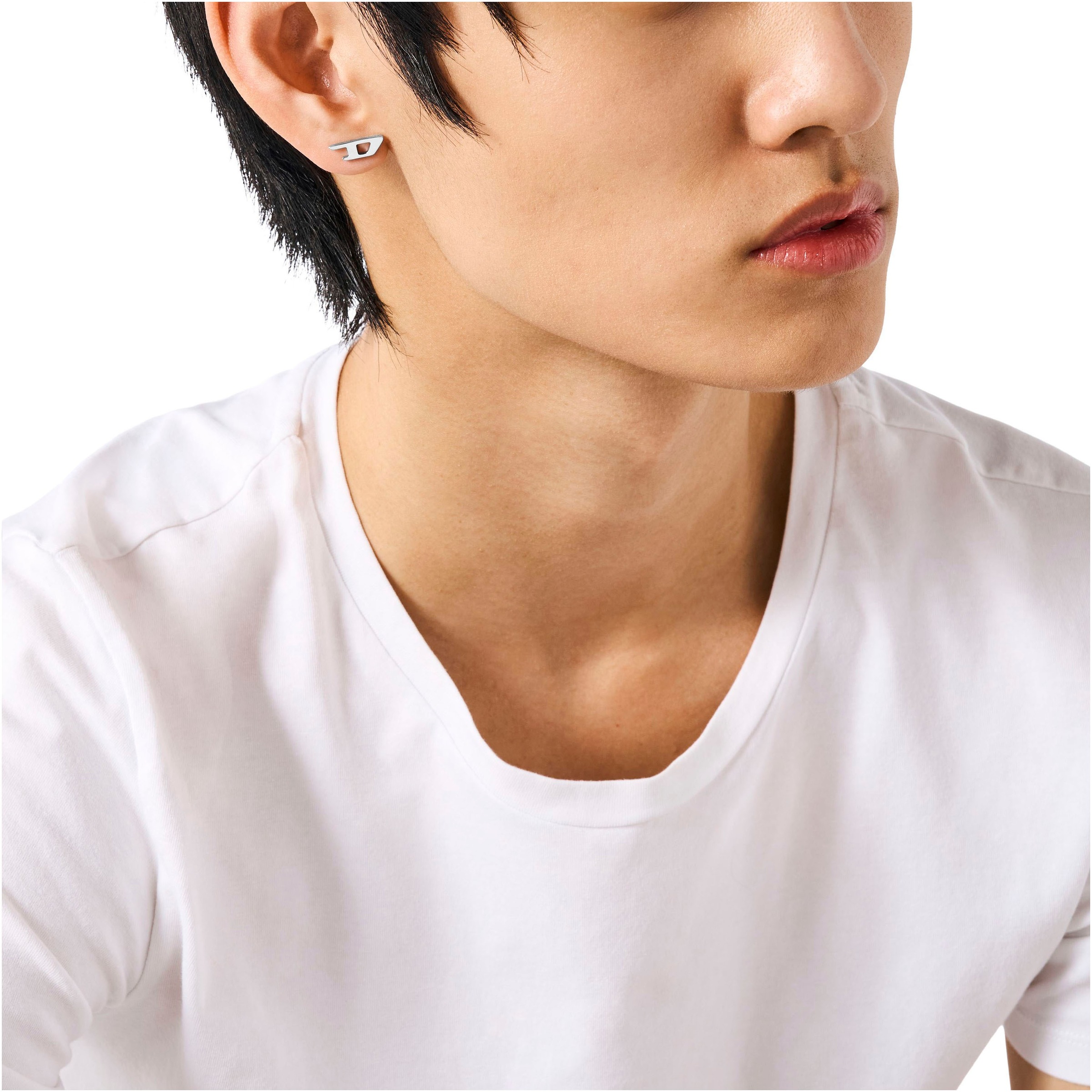 Diesel Single-Ohrstecker »Schmuck Geschenk Edelstahl Ohrschmuck Ohrring, DX1519040, DX1520710«