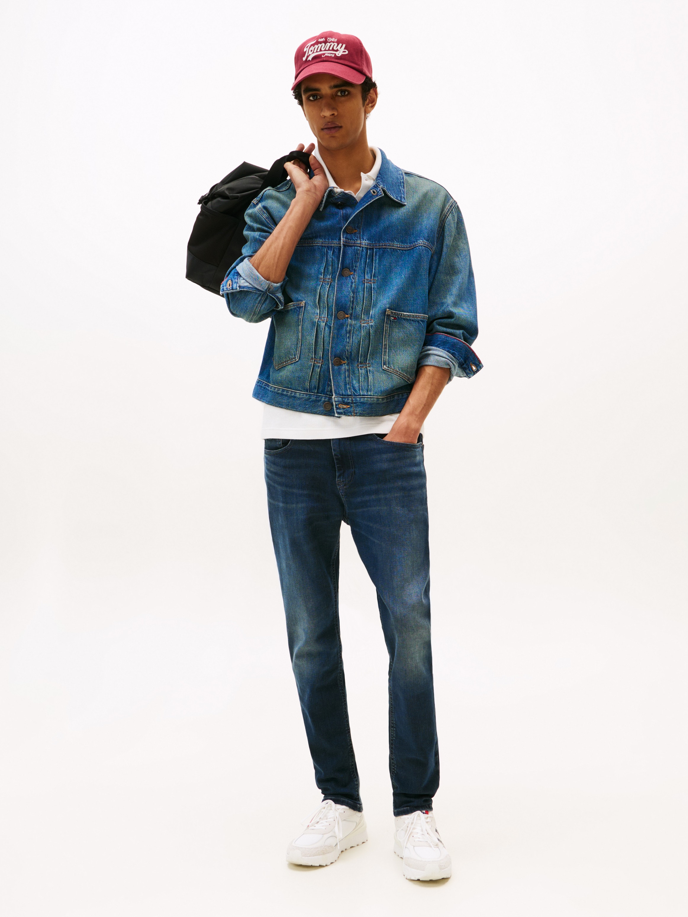 Tommy Jeans Slim-fit-Jeans »AUSTIN SLIM TPRD«, schmal zulaufendes Bein