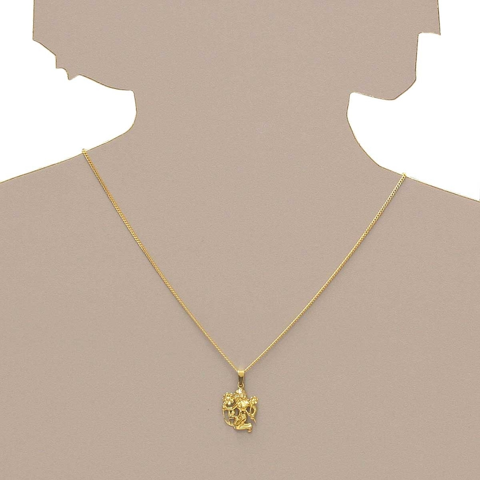 OSTSEE-SCHMUCK Kette mit Anhänger »Ostsee-Schmuck Kette mit Anhänger Tierkreiszeichen Jungfrau«, (2 tlg.)