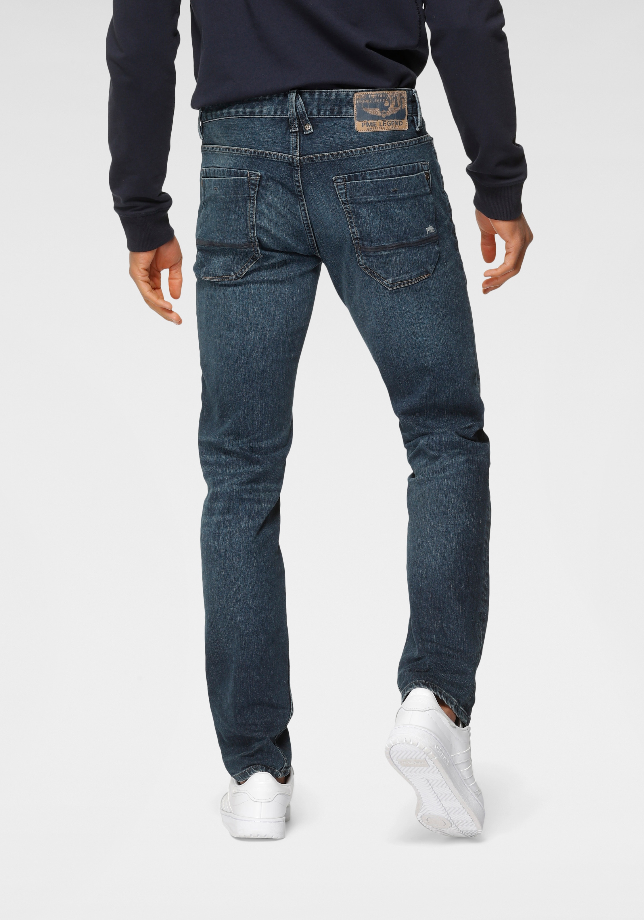 Tapered-fit-Jeans »SKYMASTER«, im Used Look