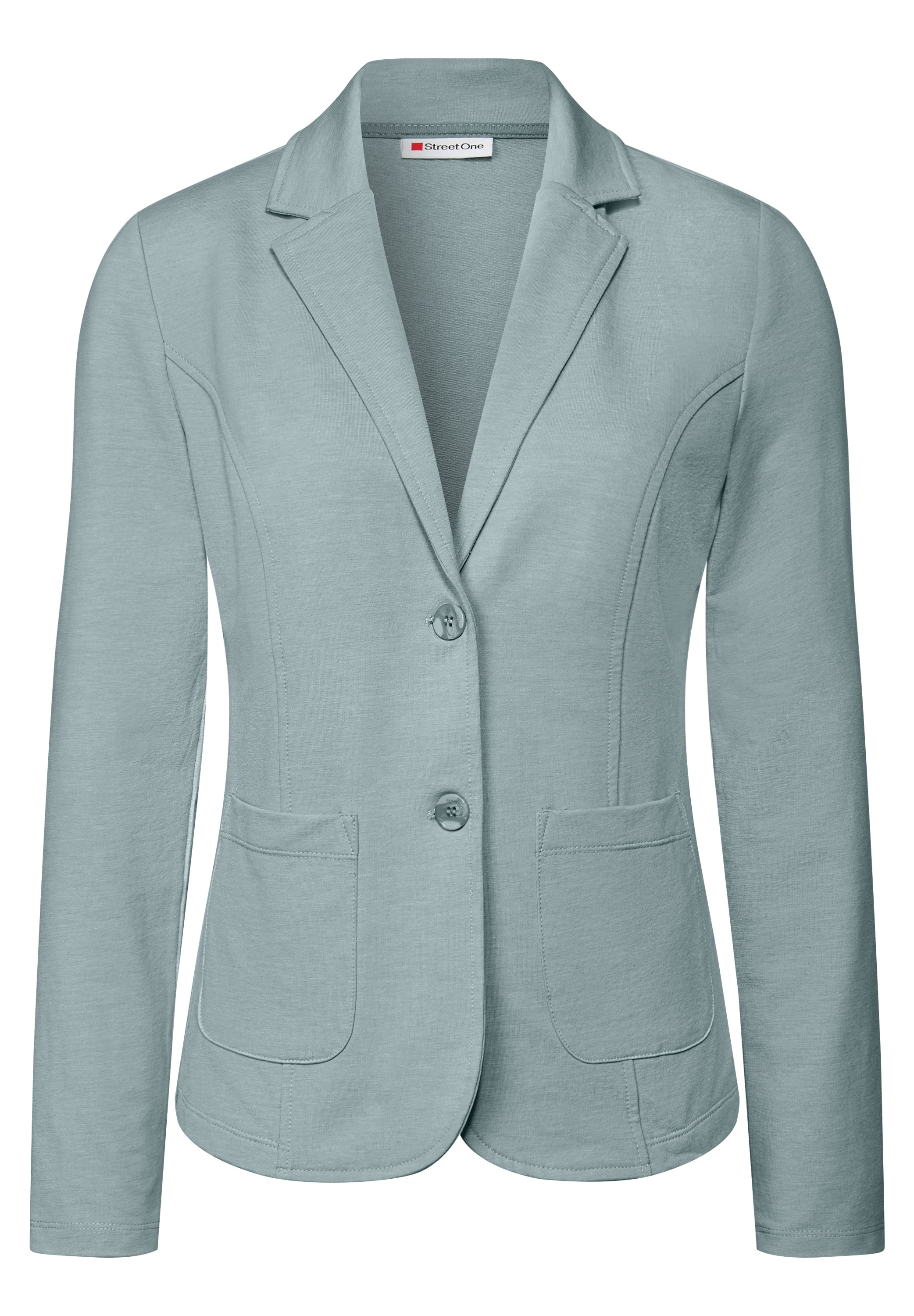 STREET ONE Kurzblazer, aus Baumwolle mit Stretchanteil