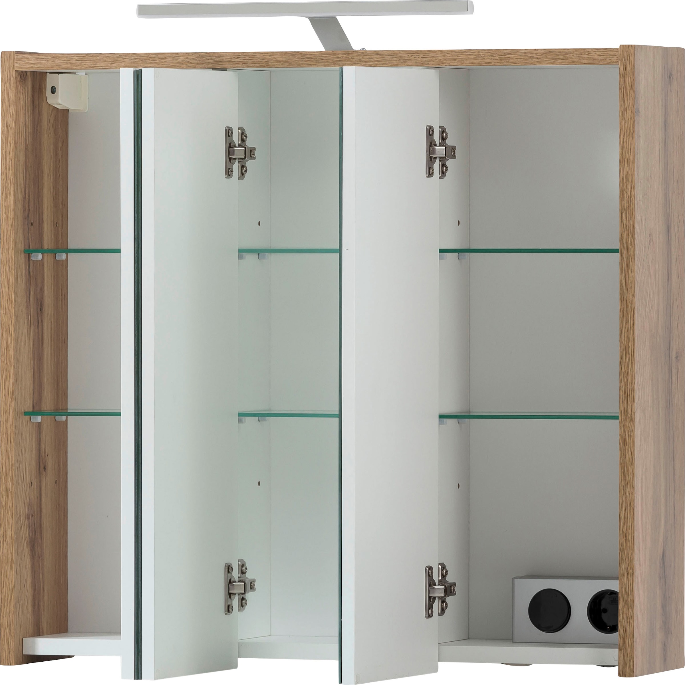 INOSIGN Badezimmerspiegelschrank »Dex«, Badmöbel, Breite 65cm