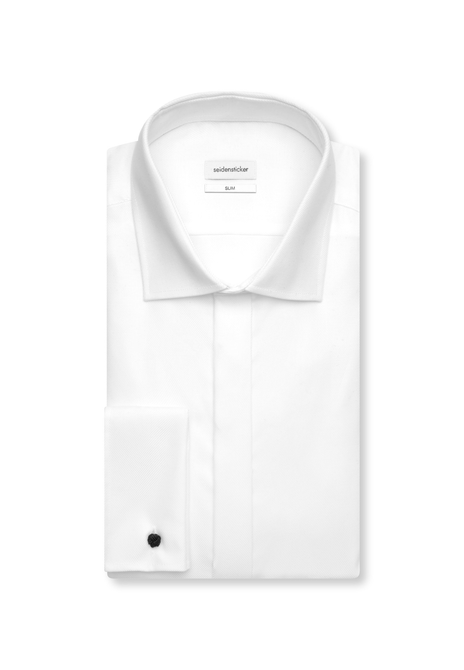 seidensticker Smokinghemd »Slim« Slim 1/1 Kentkragen Uni